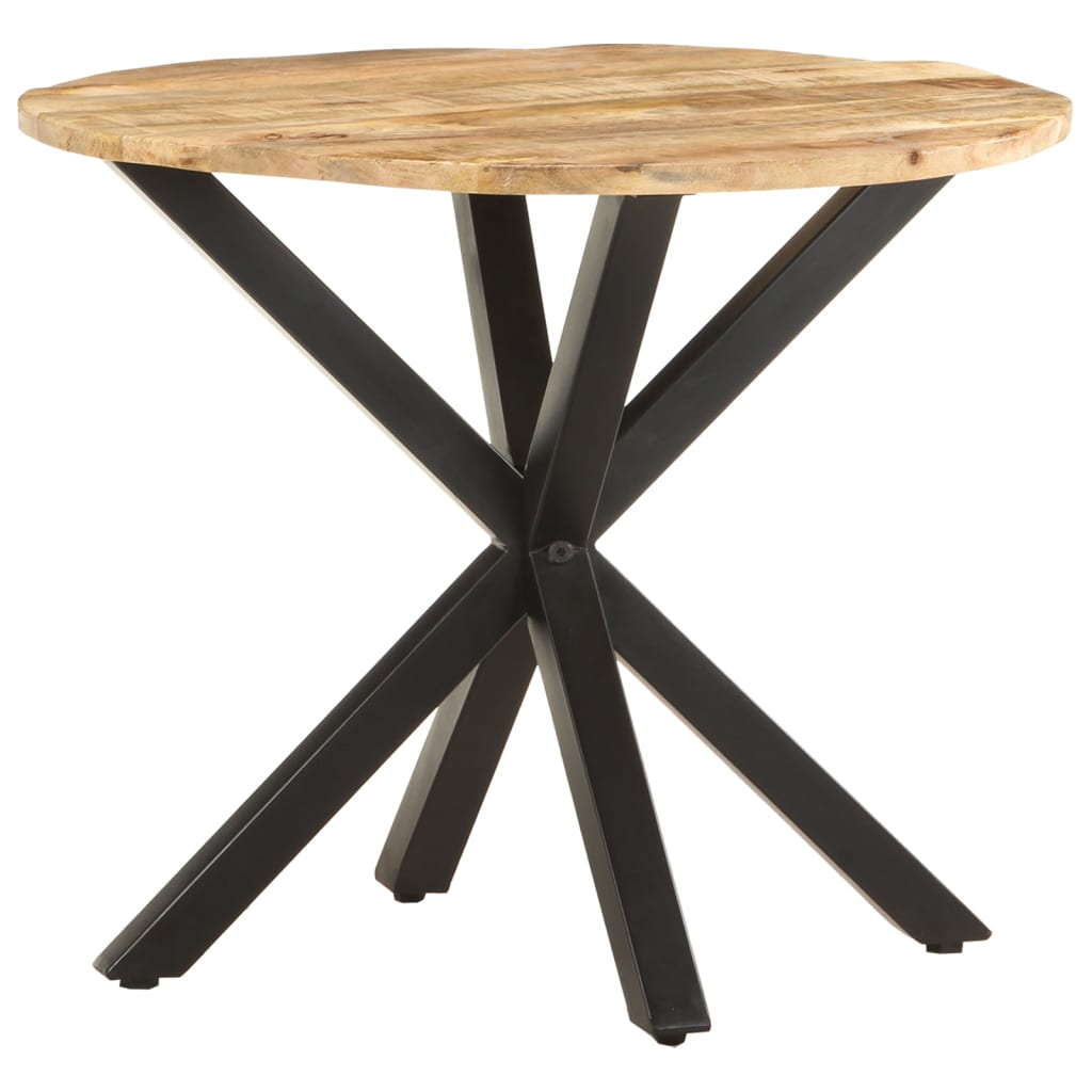 Mesa de apoio 68x68x56 cm madeira de mangueira maciça