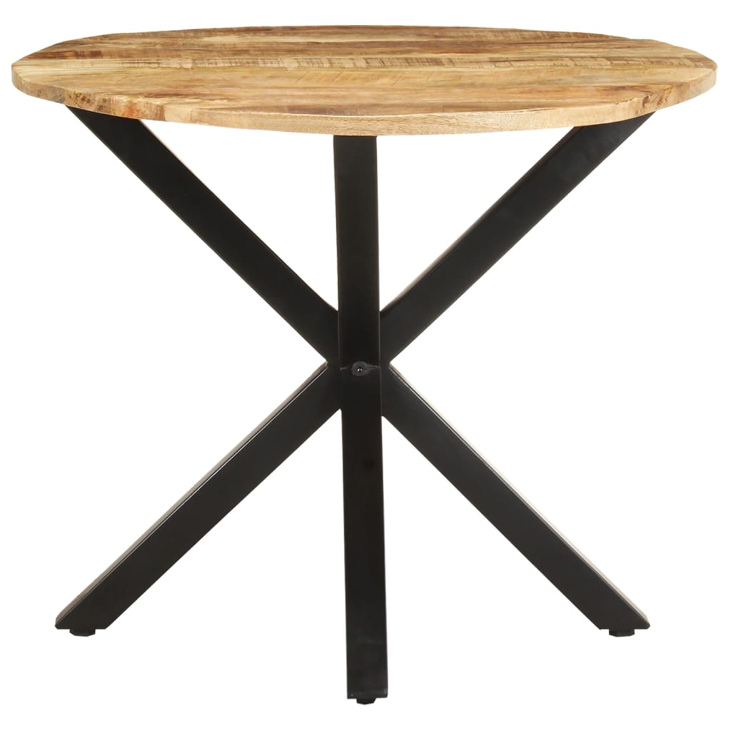 Mesa de apoio 68x68x56 cm madeira de mangueira maciça