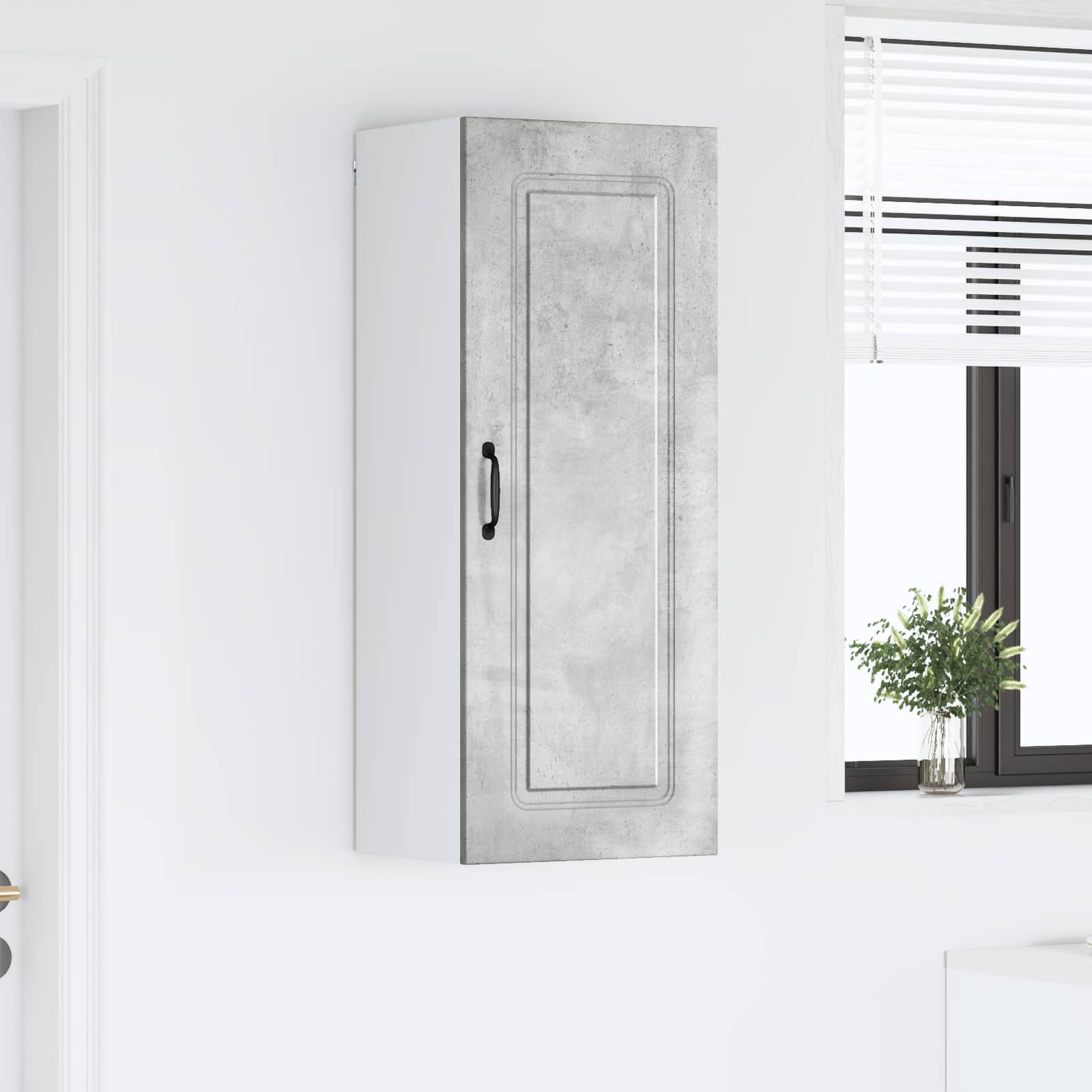 Painel de lava-louça kalmar cinzento 40 x 31 x 100 cm