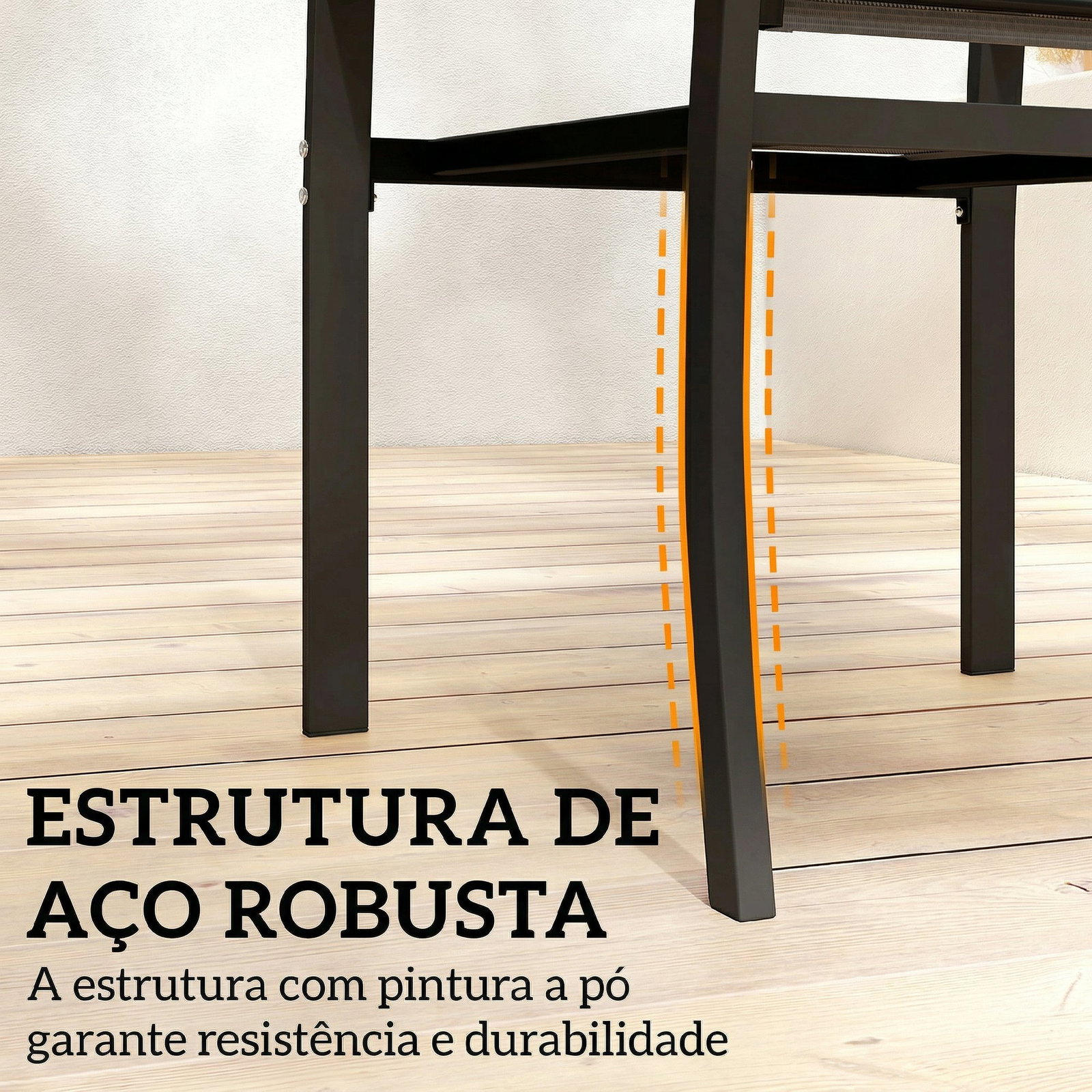 Conjunto de mesa e cadeiras com 3 peças conjunto de jardim 2 cadeiras de textilene e mesa de vidro cinzento claro