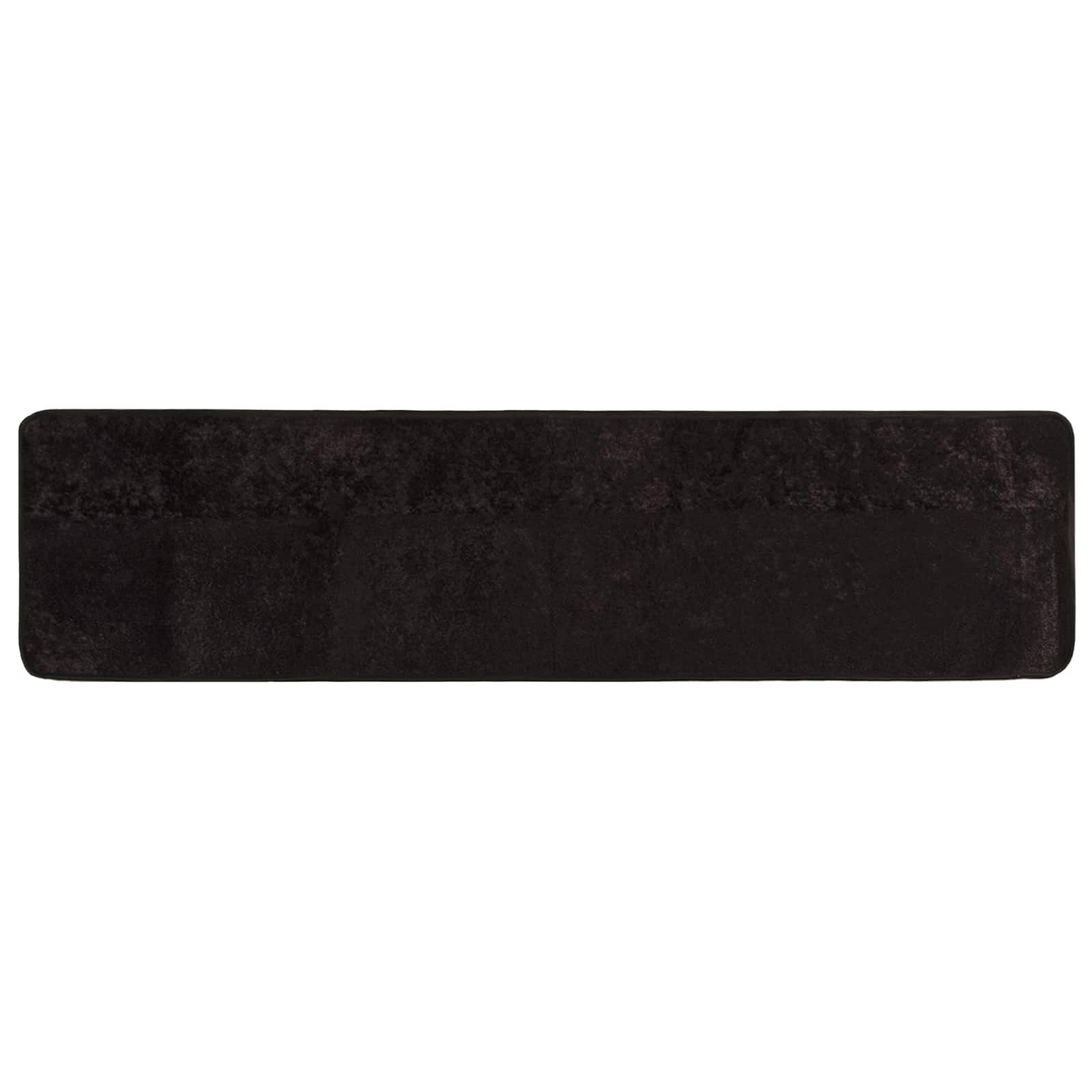 Passadeira marsa antracite 50 x 450 cm poliéster e PVC