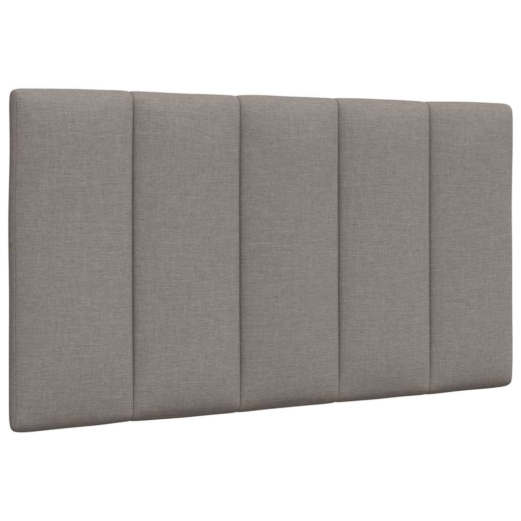 Almofadão de cabeceira hanko 90 cm tecido cinzento-acastanhado