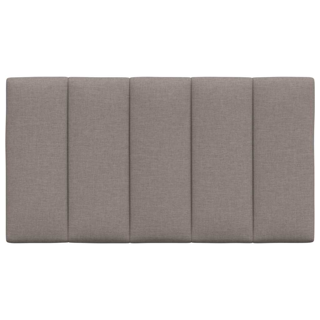 Almofadão de cabeceira hanko 90 cm tecido cinzento-acastanhado