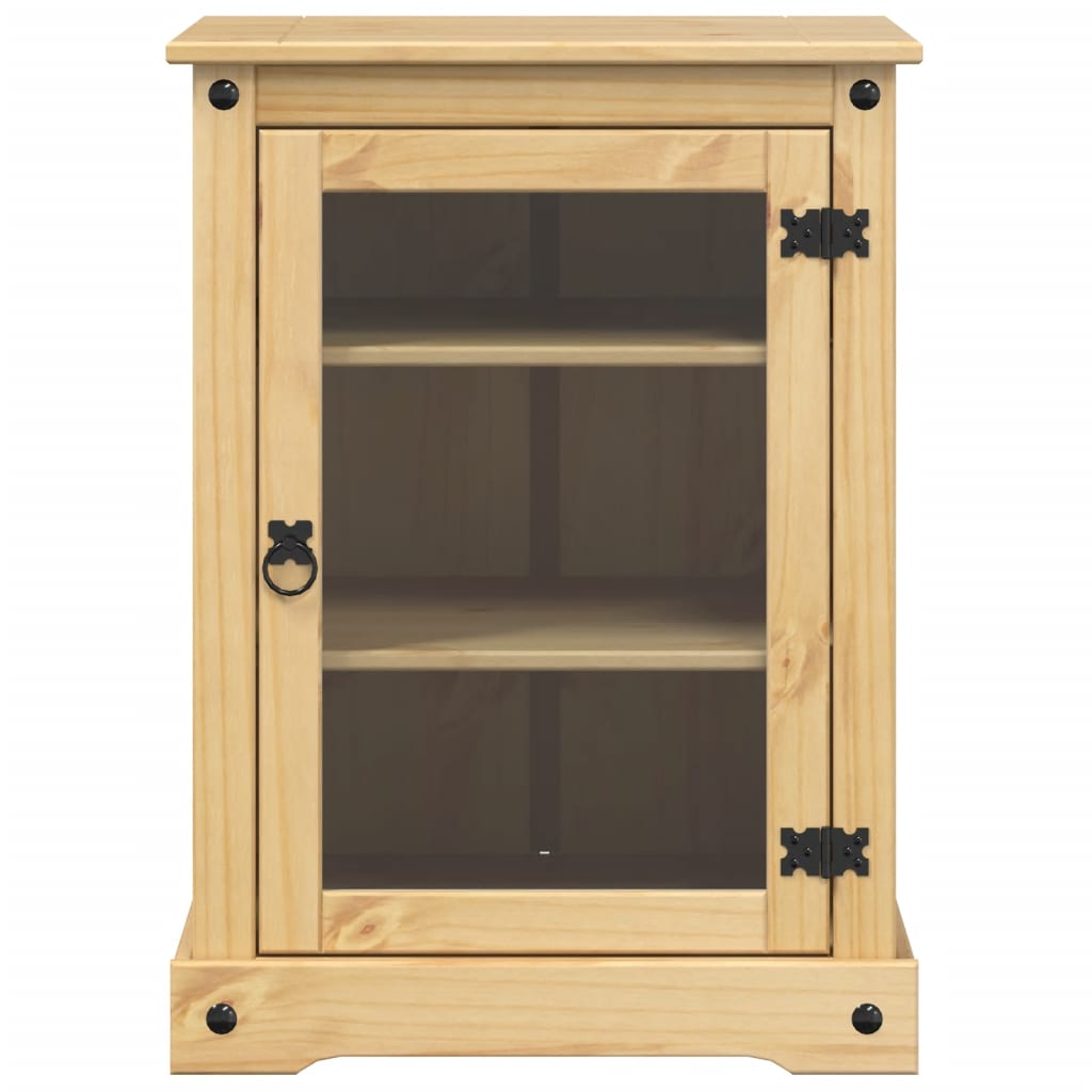 Móvel de hifi corona 60x50x82 cm madeira de pinho maciça