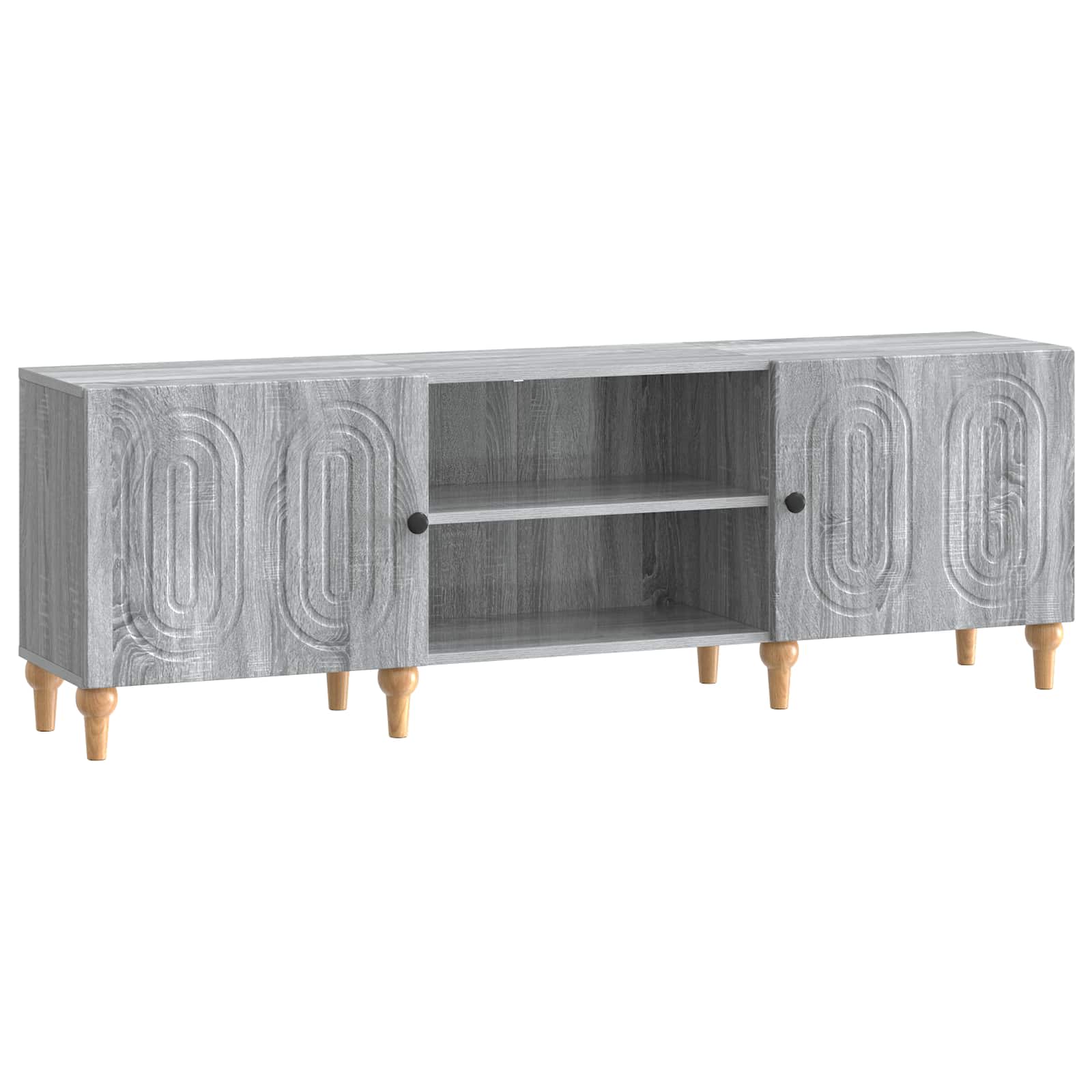 Gabinete para TV sonoma cinzento 150 x 31 x 50 cm