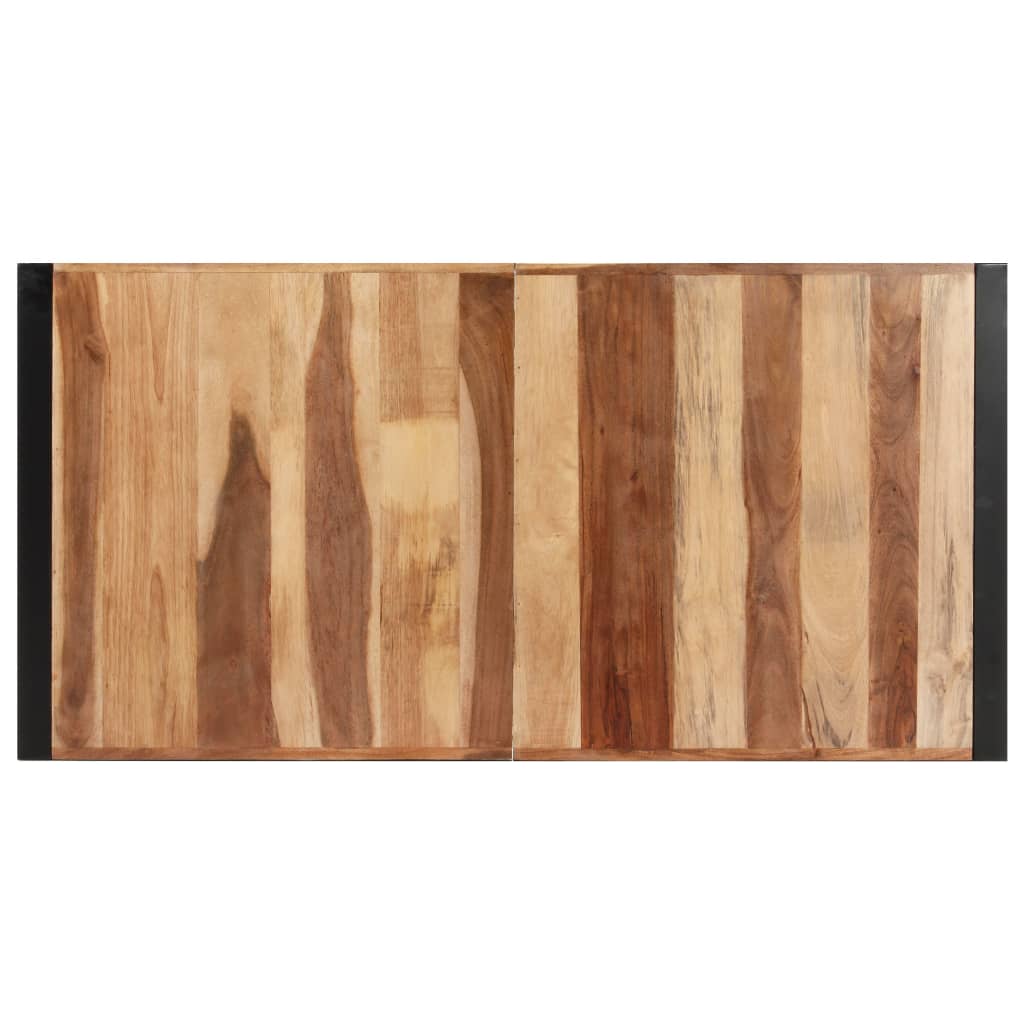 Mesa de jantar 140x70x75 cm madeira maciça