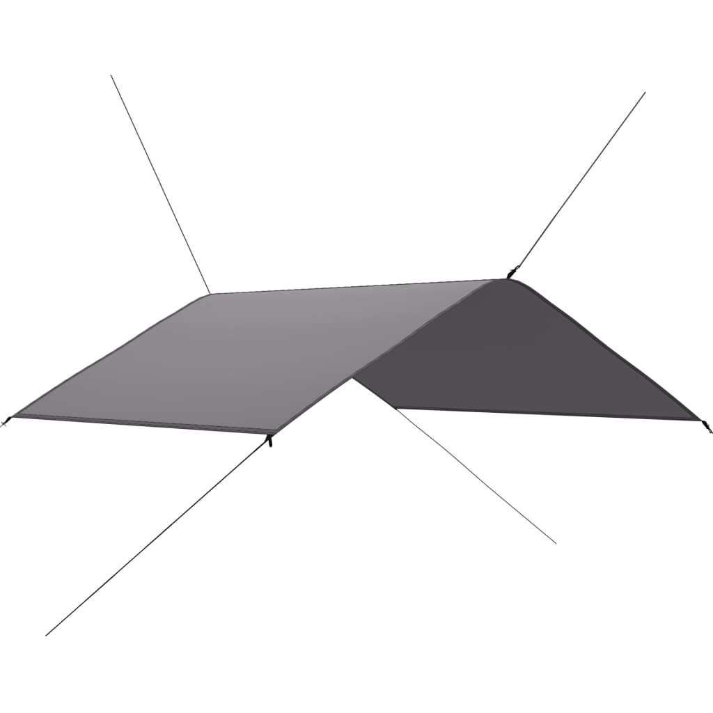 Lona de exterior 4x4 m cinzento