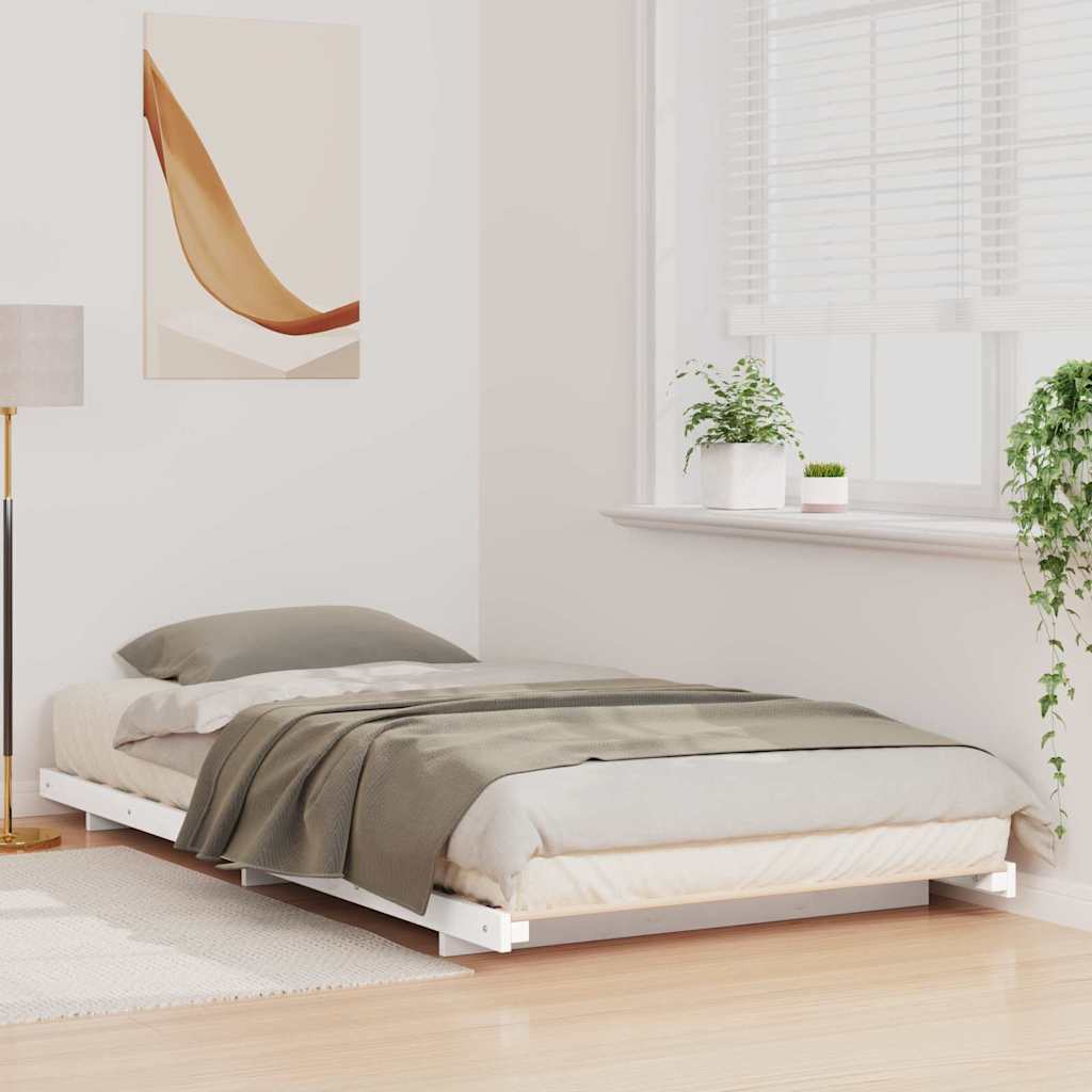 Estrutura da cama branco 100 x 220 cm