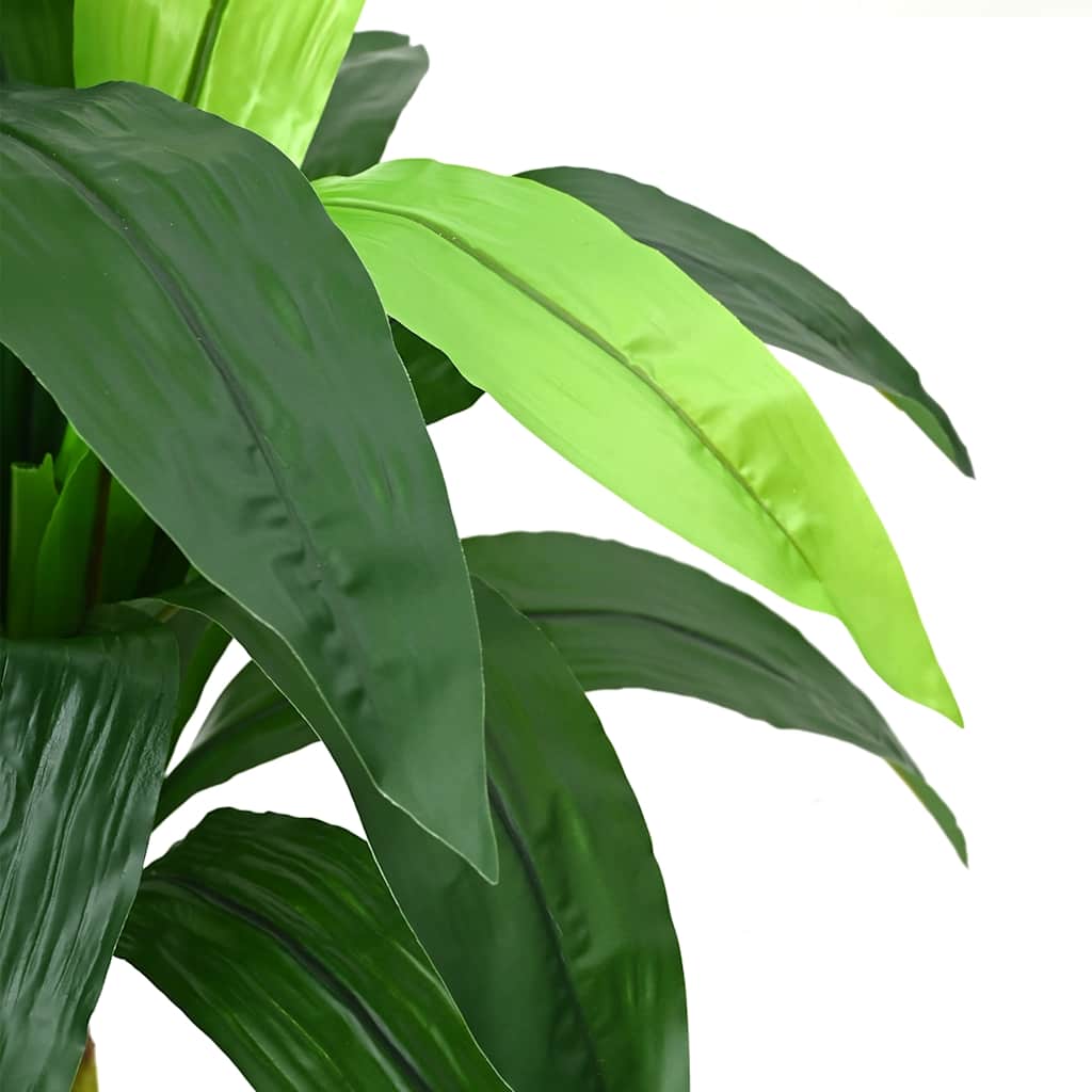 Árvore dracaena artificial 36 folhas 120 cm verde