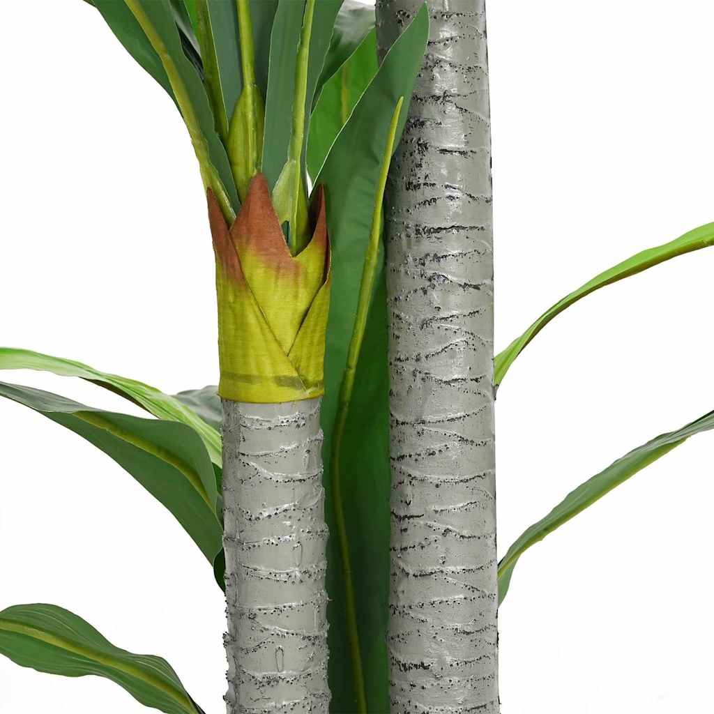 Árvore dracaena artificial 36 folhas 120 cm verde