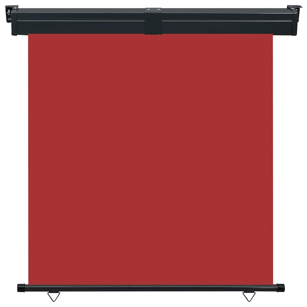 Toldo lateral para varanda 165x250 cm vermelho