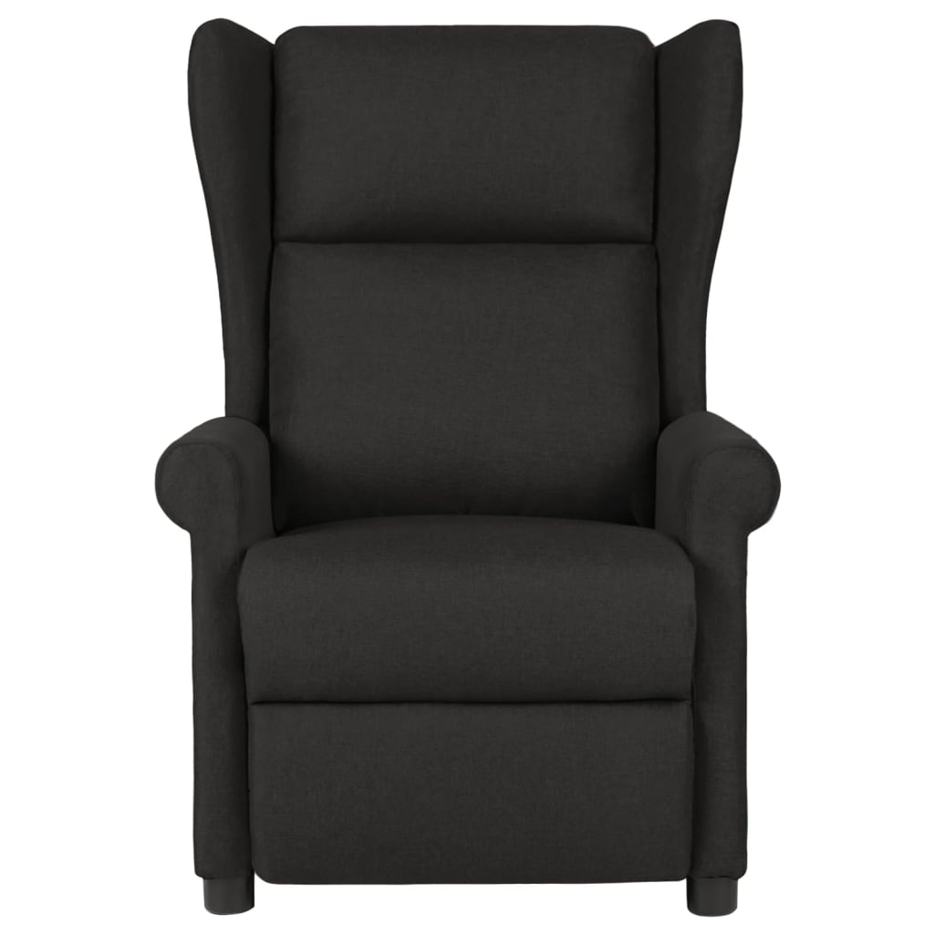 Poltrona reclinável tecido preto