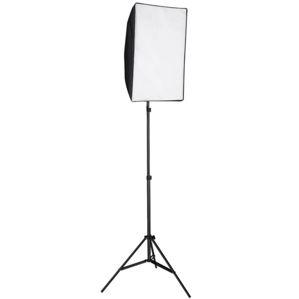 Kit estúdio fotográfico com softbox iluminação/fundo/refletor