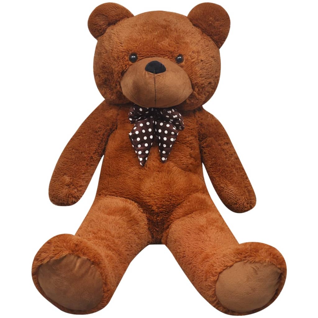 Urso de peluche xxl 135 cm castanho