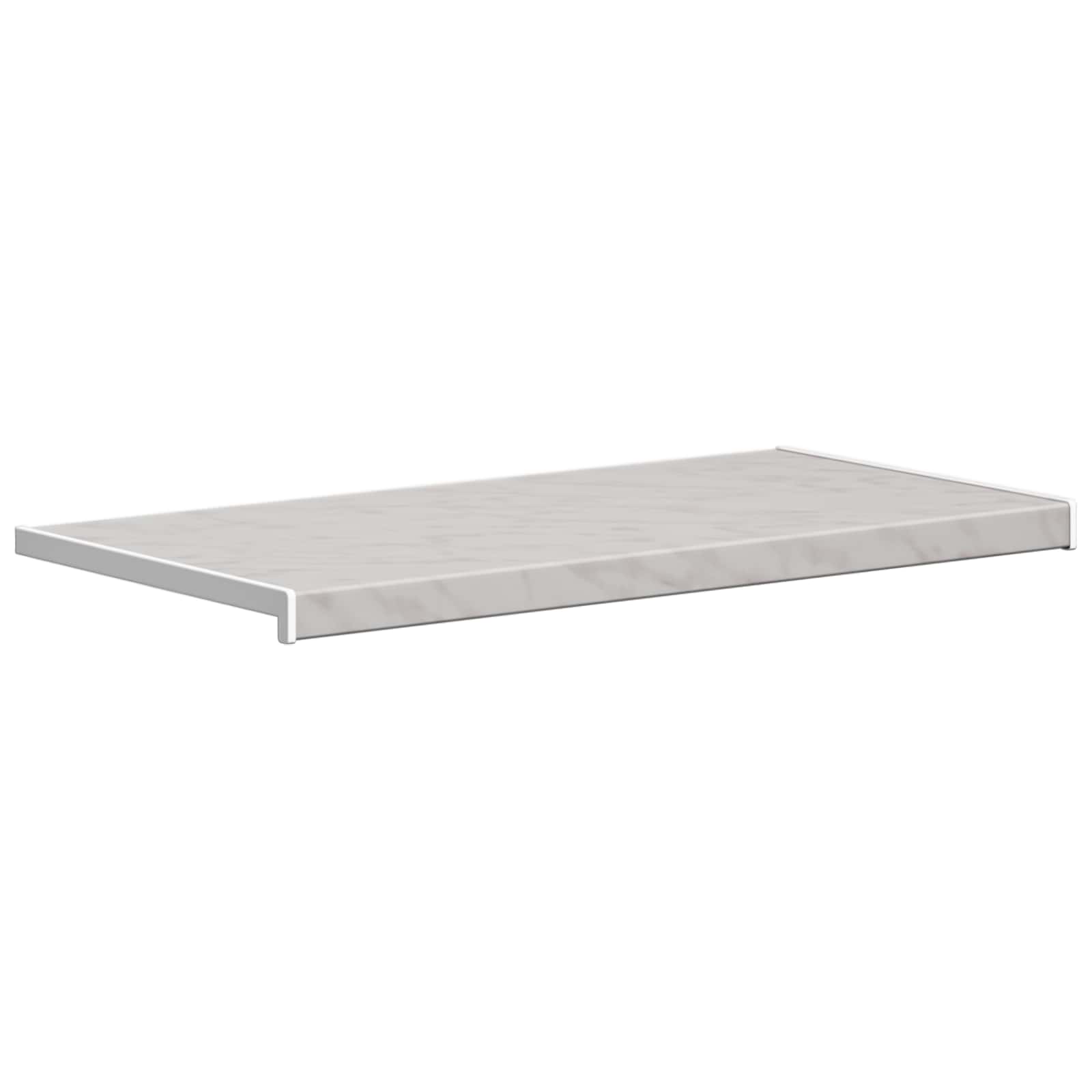 Soleira de janela textura de mármore 60 x 45 x 4,5 cm PVC