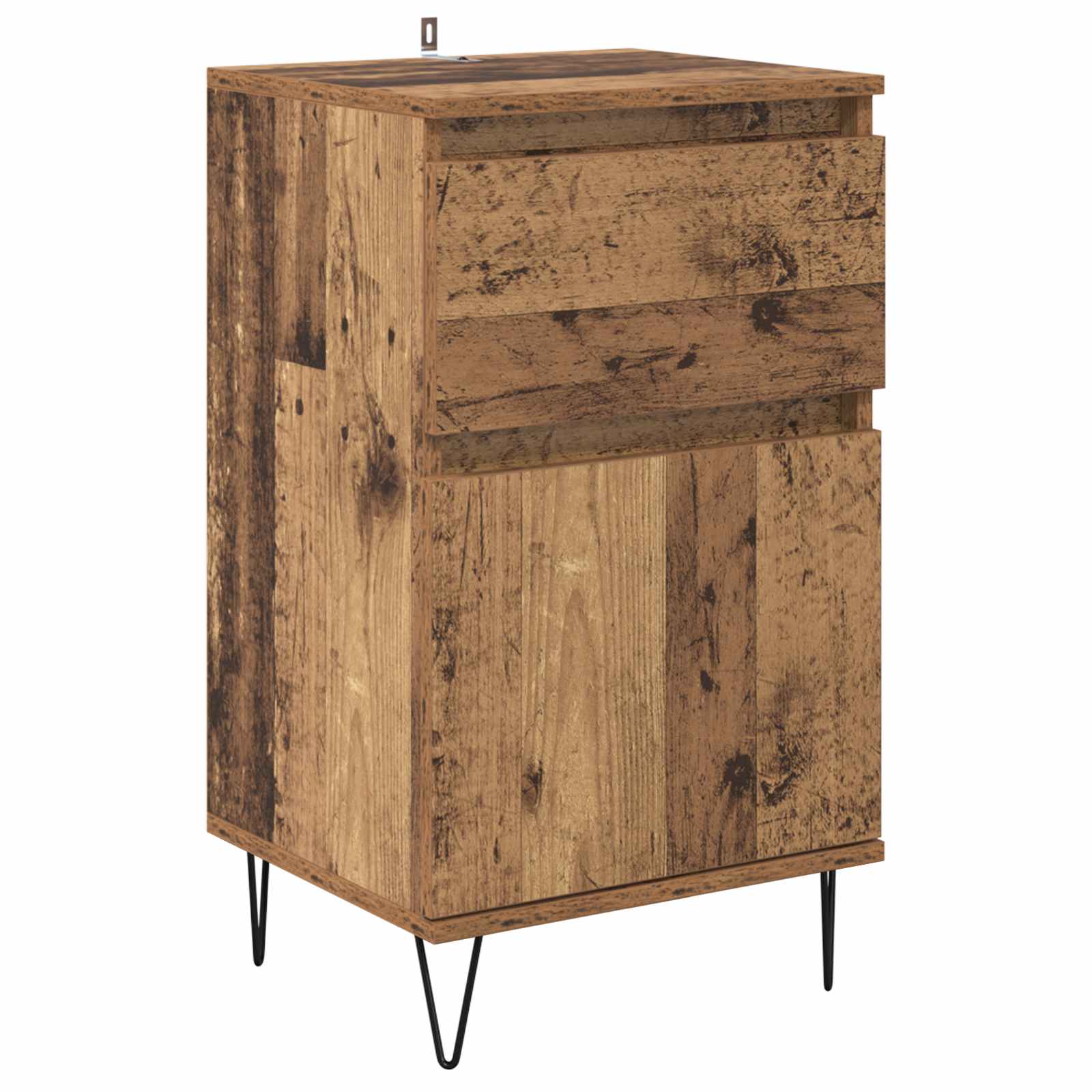 Buffet madeira antiga 35 x 40 x 70 cm derivados de madeira