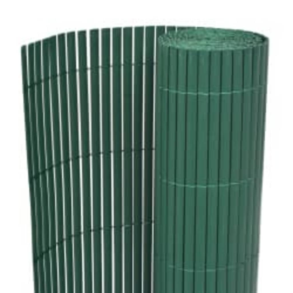 Cerca de jardim dupla face 110x500 cm verde