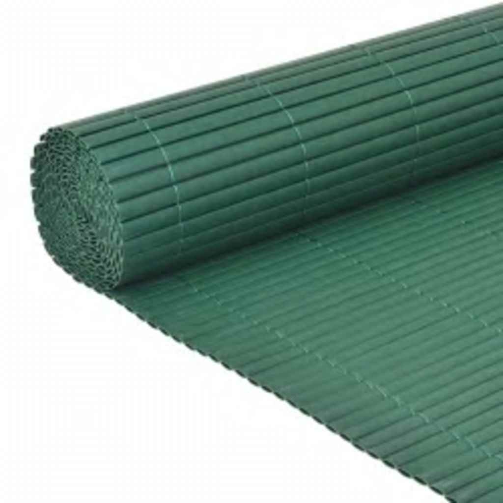 Cerca de jardim dupla face 110x500 cm verde