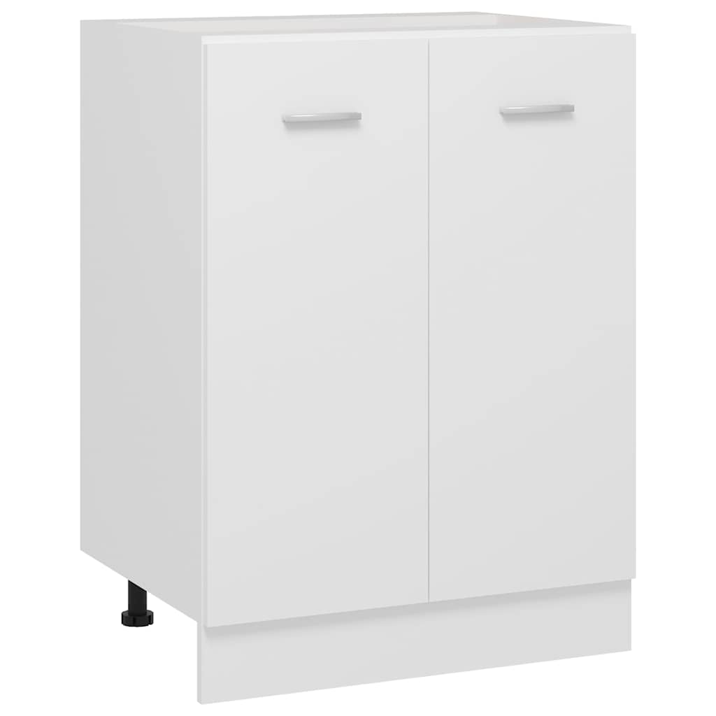Armário inferior “lyon” 60x46x81,5cm derivados madeira branco