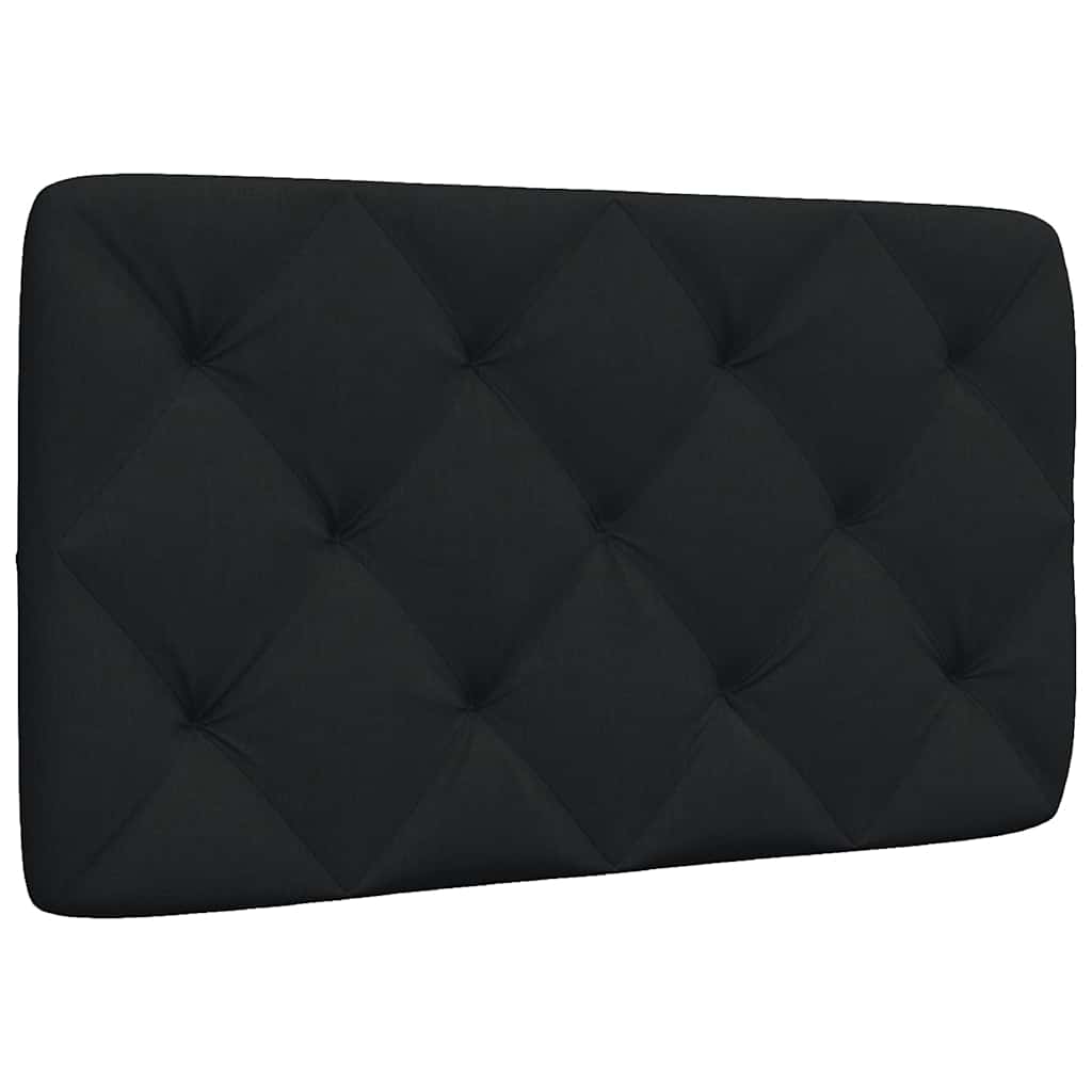 Almofadão de cabeceira 90 cm tecido preto