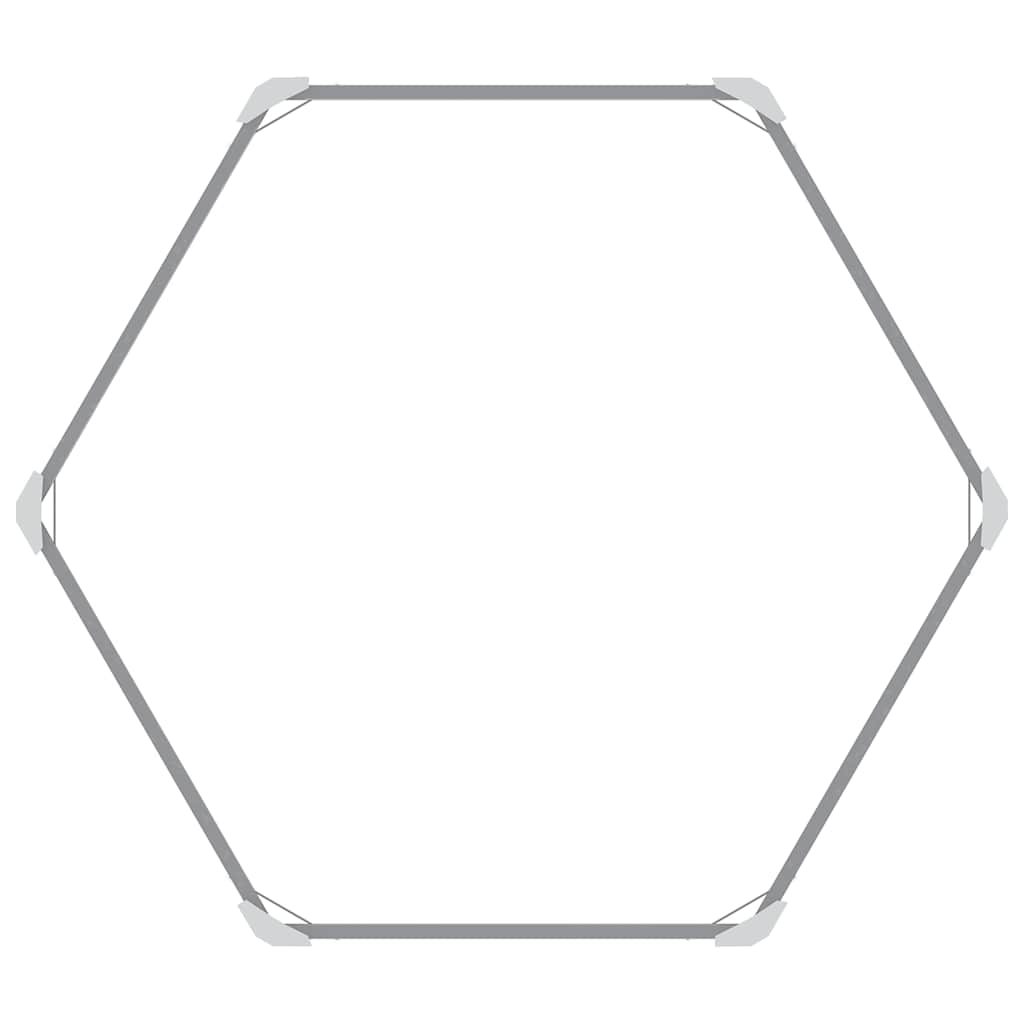 Canteiro elevado jardim aço galvanizado 129x129x77 cm verde