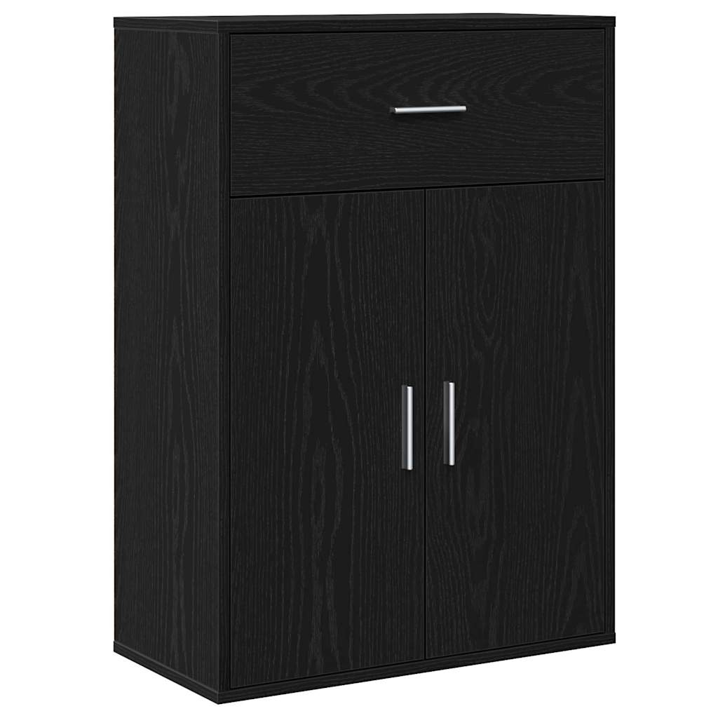 Buffet carvalho preto 60 x 30 x 84 cm derivados de madeira