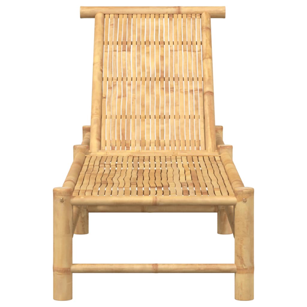 Espreguiçadeira 55x199x30 cm bambu