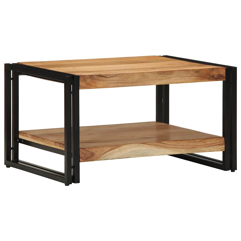 Mesa de centro 70x50x38 cm madeira de acácia maciça