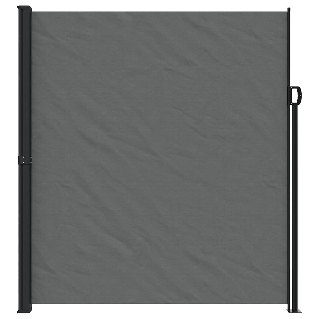Toldo lateral retrátil antracite 220x300 cm
