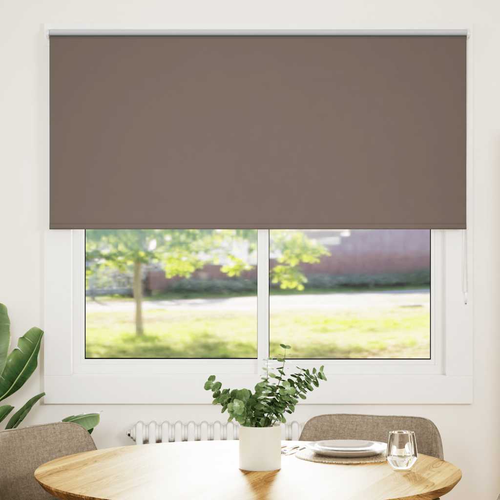 Persiana de enrolar 165x130 cm largura tecido 161,6cm poliéster