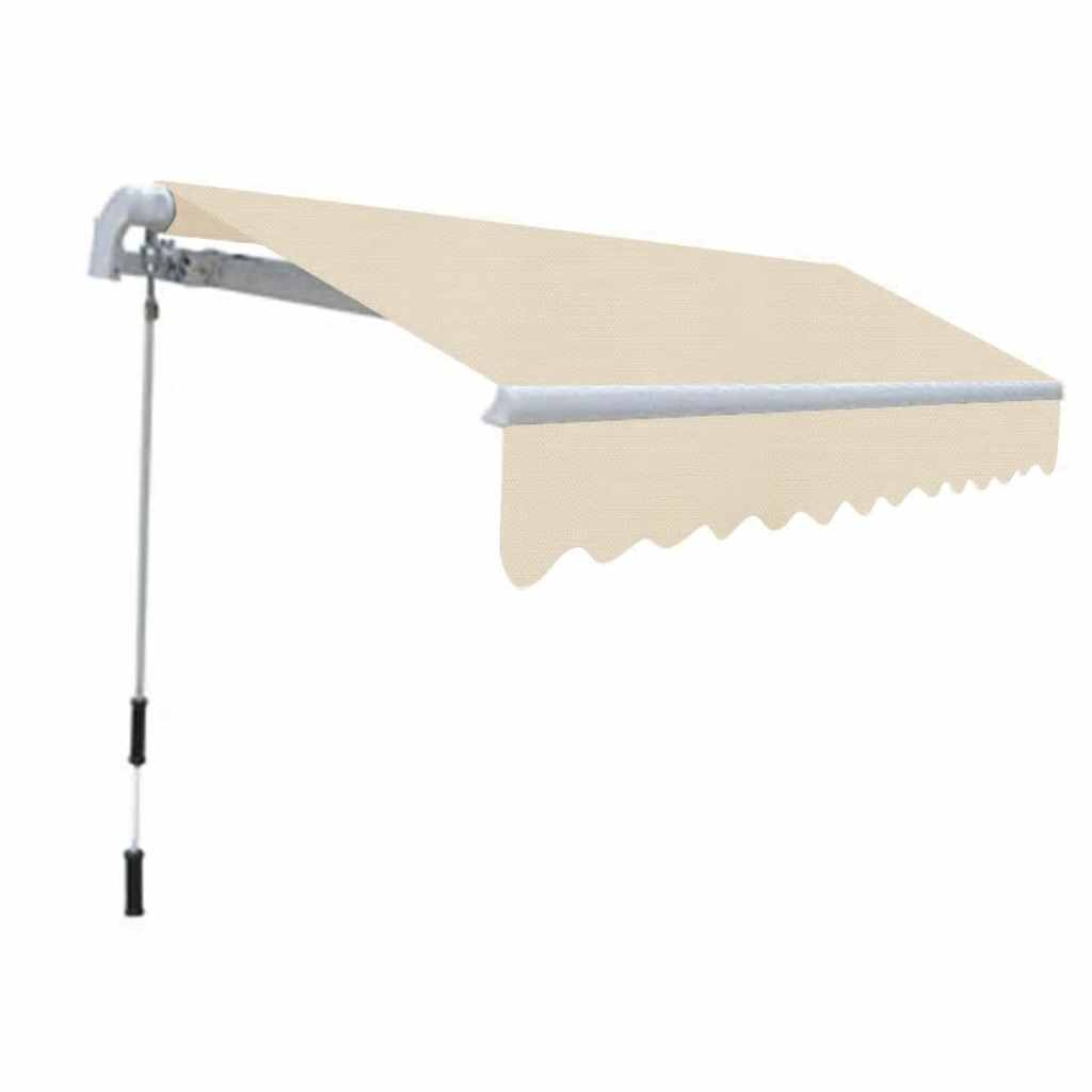 Toldo dobrável manual 300 cm creme