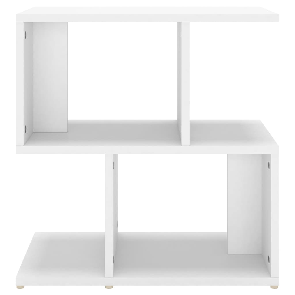 Mesas de cabeceira 2 pcs 50x30x51,5 cm derivados madeira branco