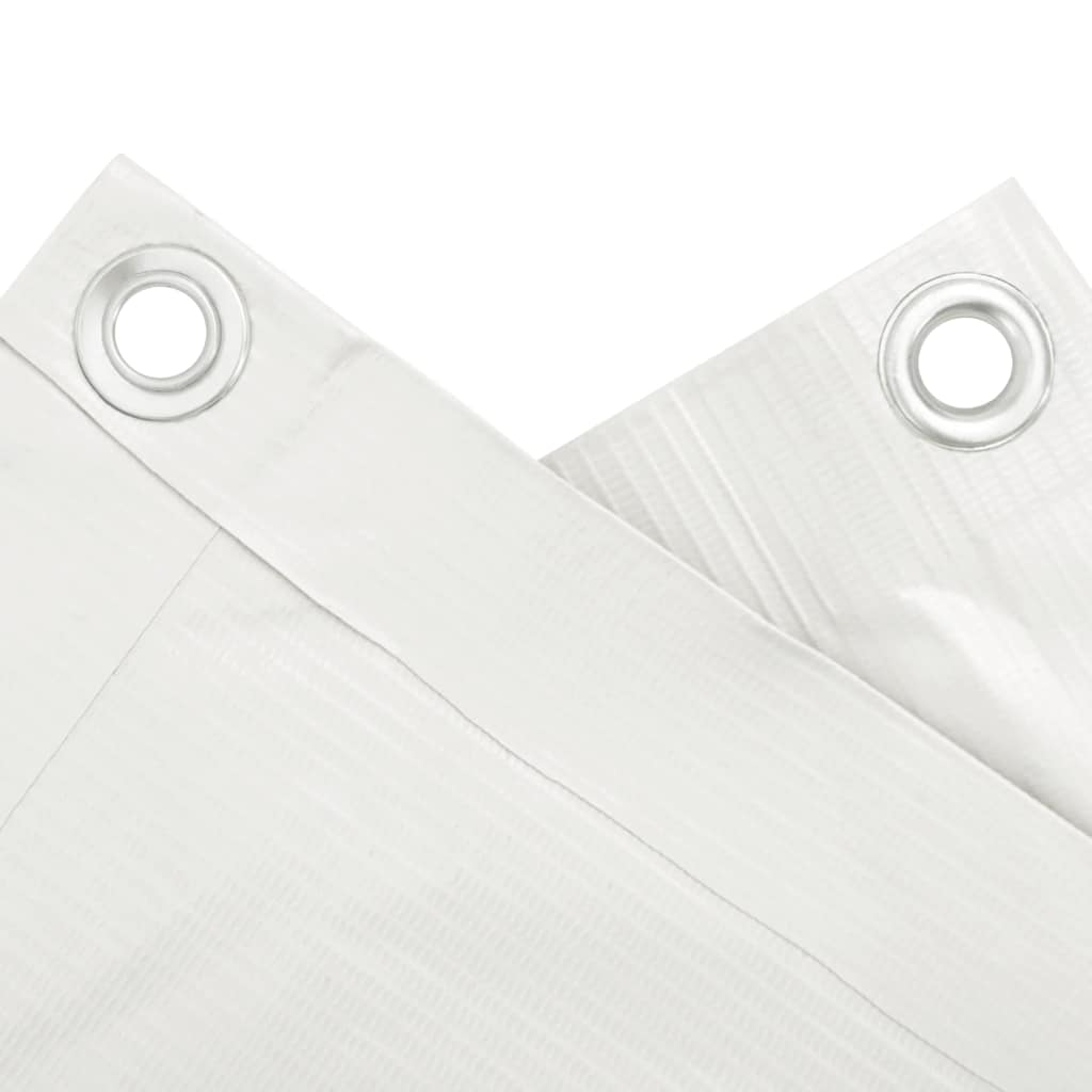 Tela de privacidade para varanda 600x120 cm PVC branco