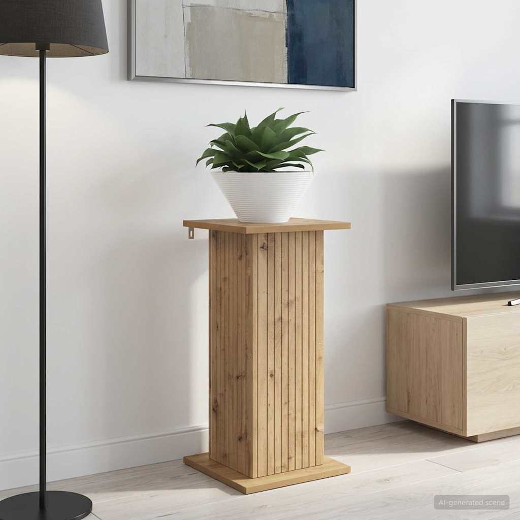 Suporte para plantas 2 unid. carvalho arttisan