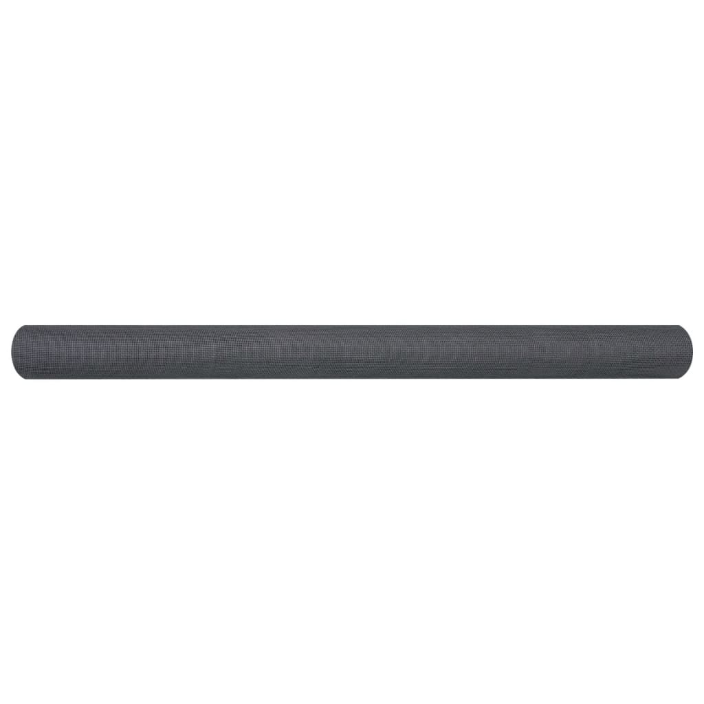 Rede mosquiteira em fibra de vidro 60x1000 cm cinzento