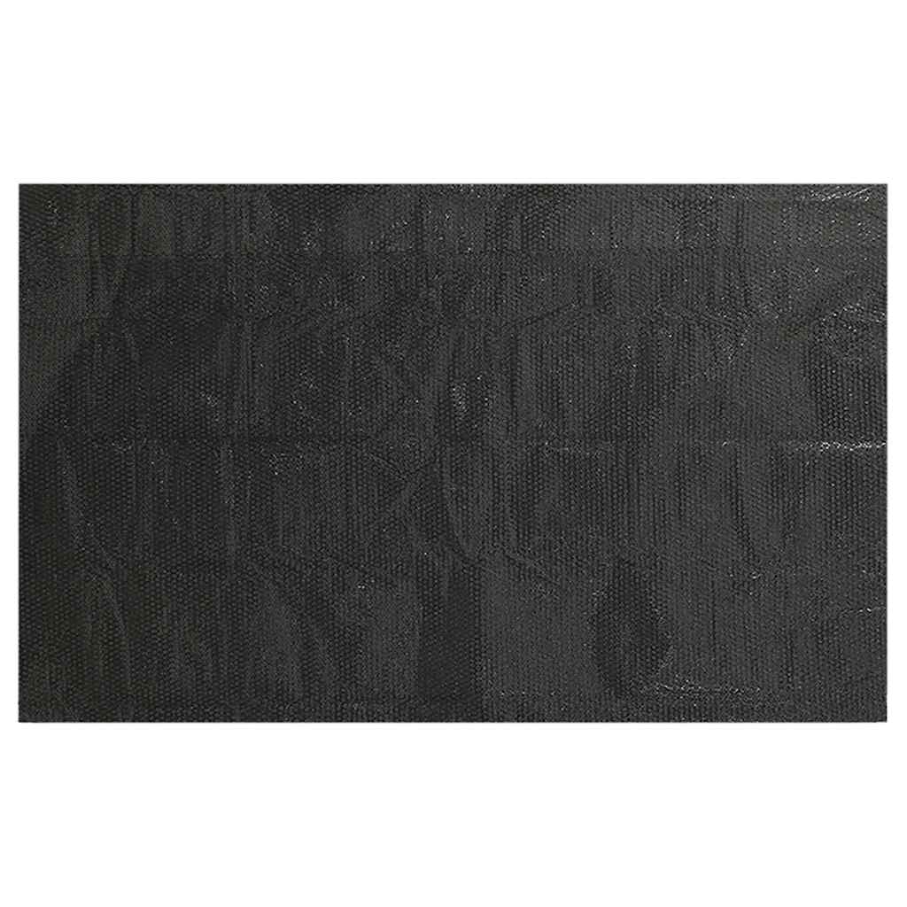 Cobertura para piscina 488x244 cm PE preto