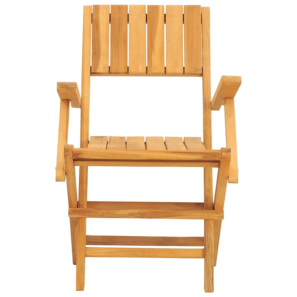 Cadeiras de jardim dobráveis 6 pcs 55x62x90 cm teca maciça