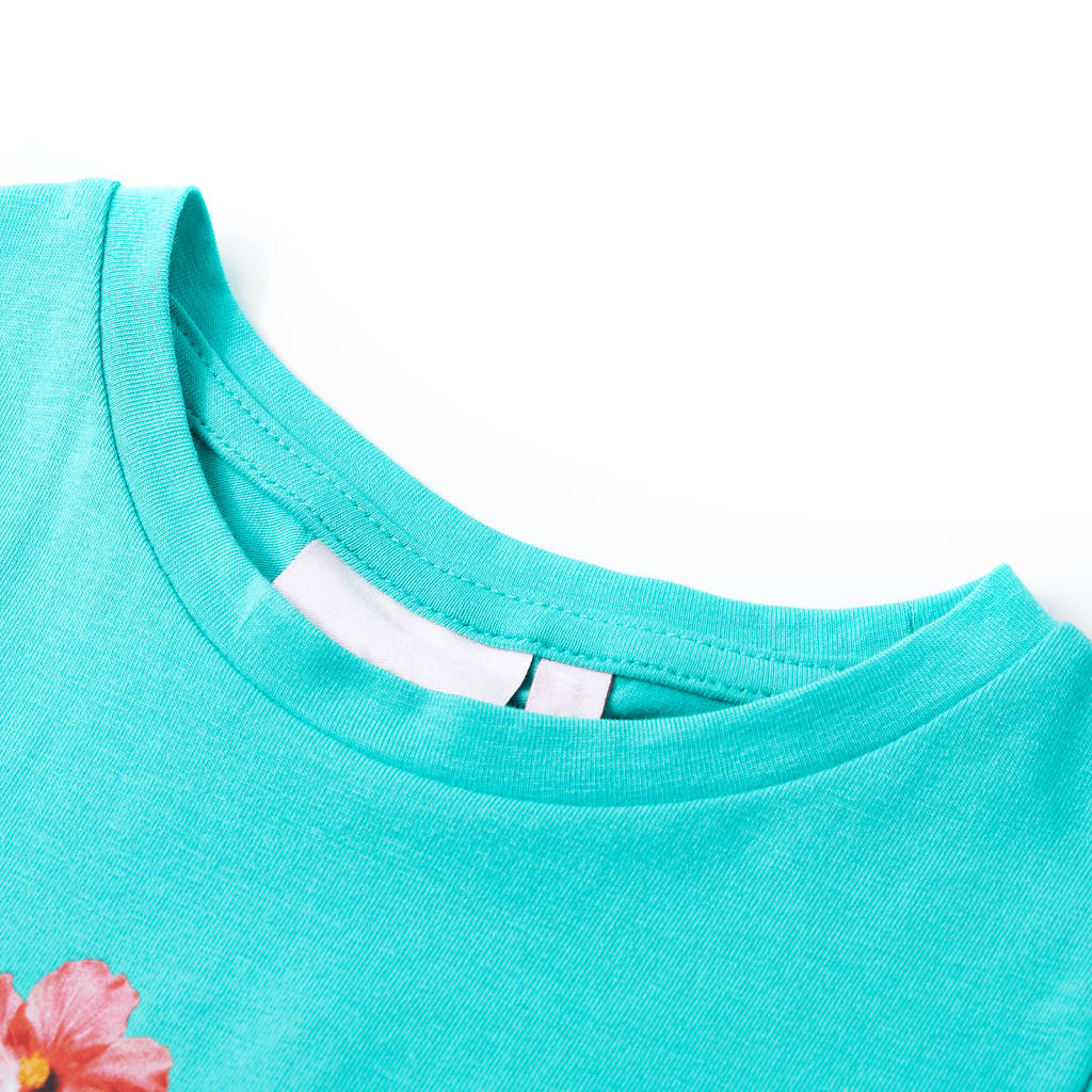 T-shirt infantil menta 116