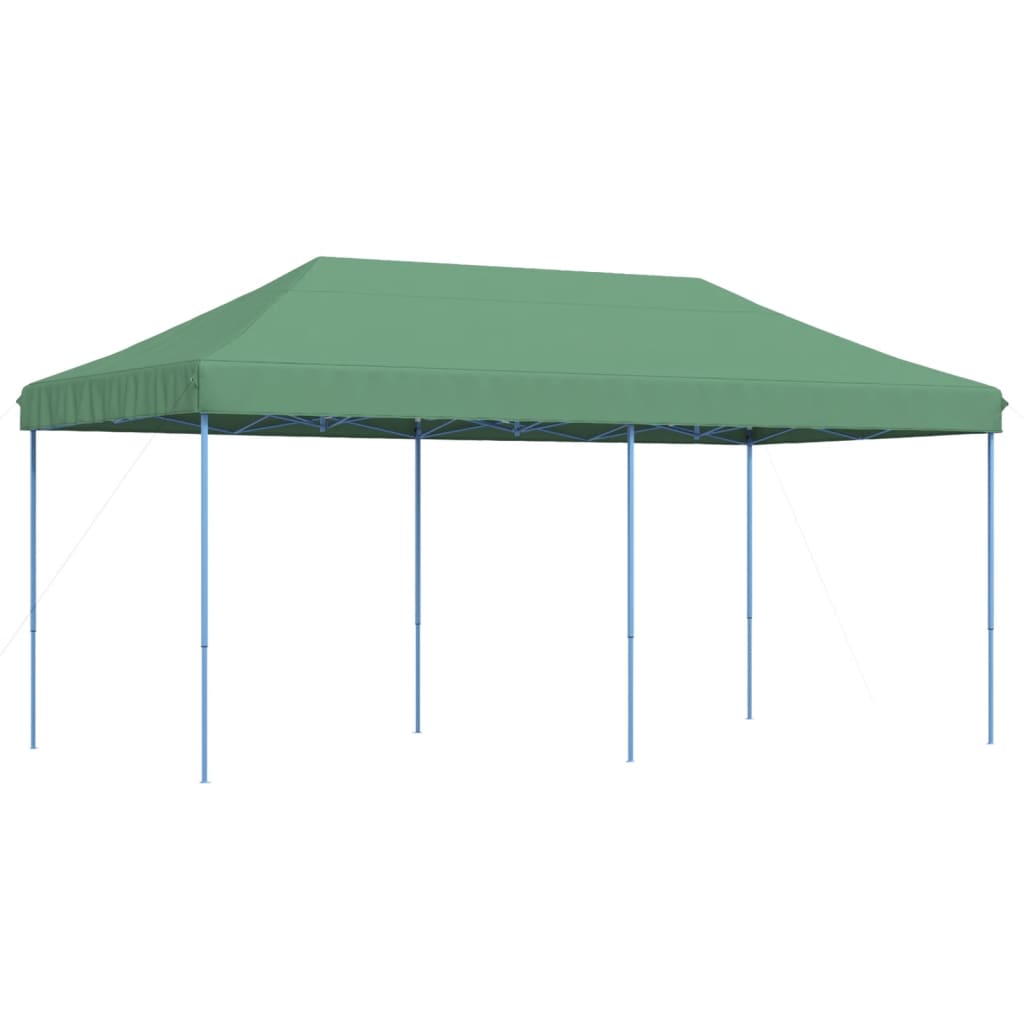Tenda para festas pop-up dobrável 580x292x315 cm verde
