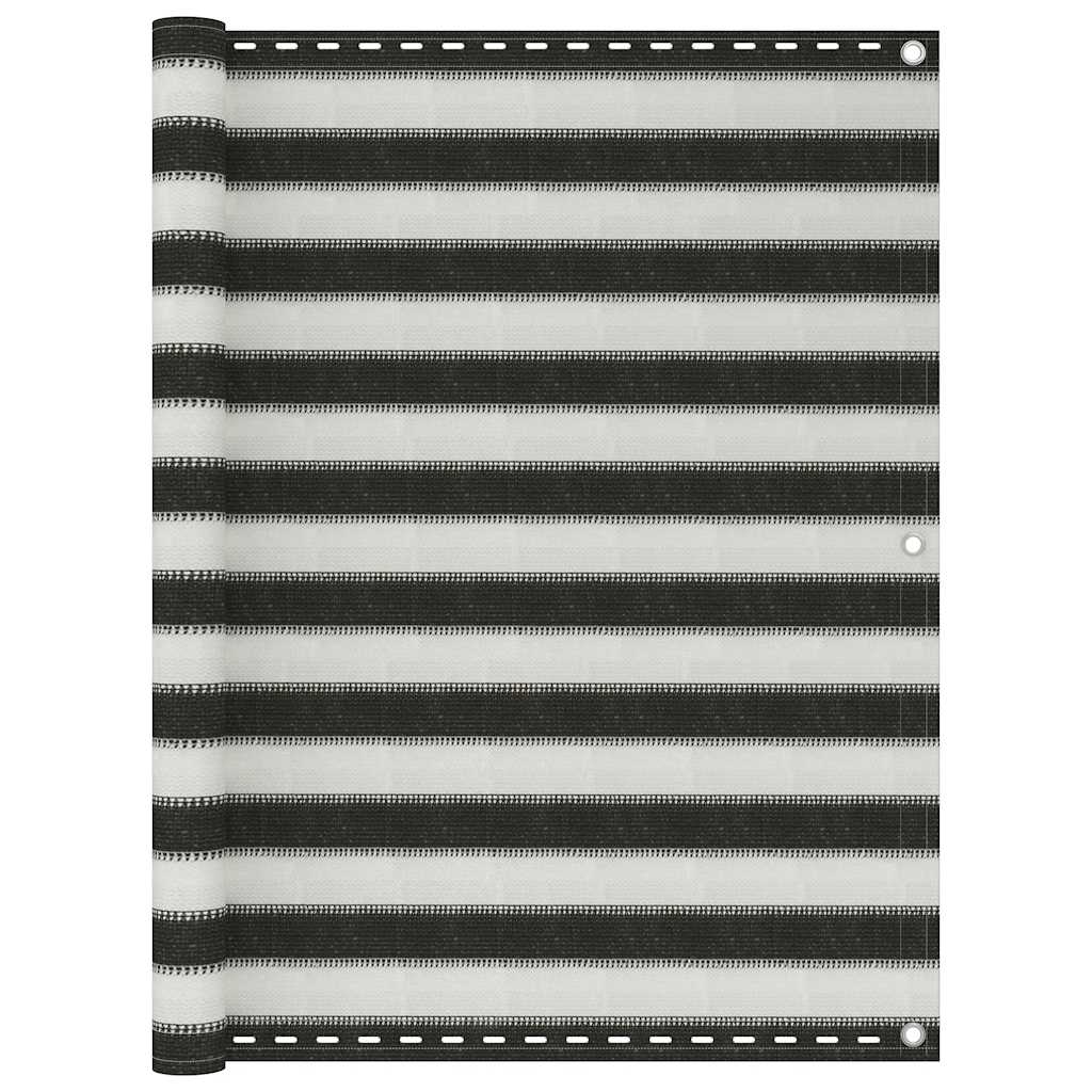 Tela varanda pead 120x500 cm antracite e branco