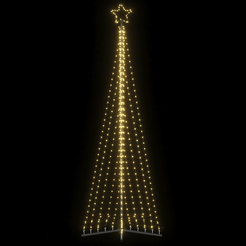 LED árvore de natal 495 leds branco quente 300,5 cm