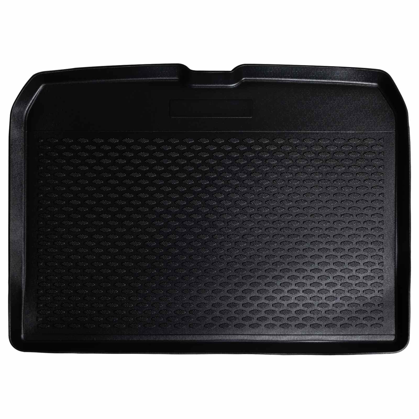Tapete de porta-malas preto compatível com audi q2 2017-
