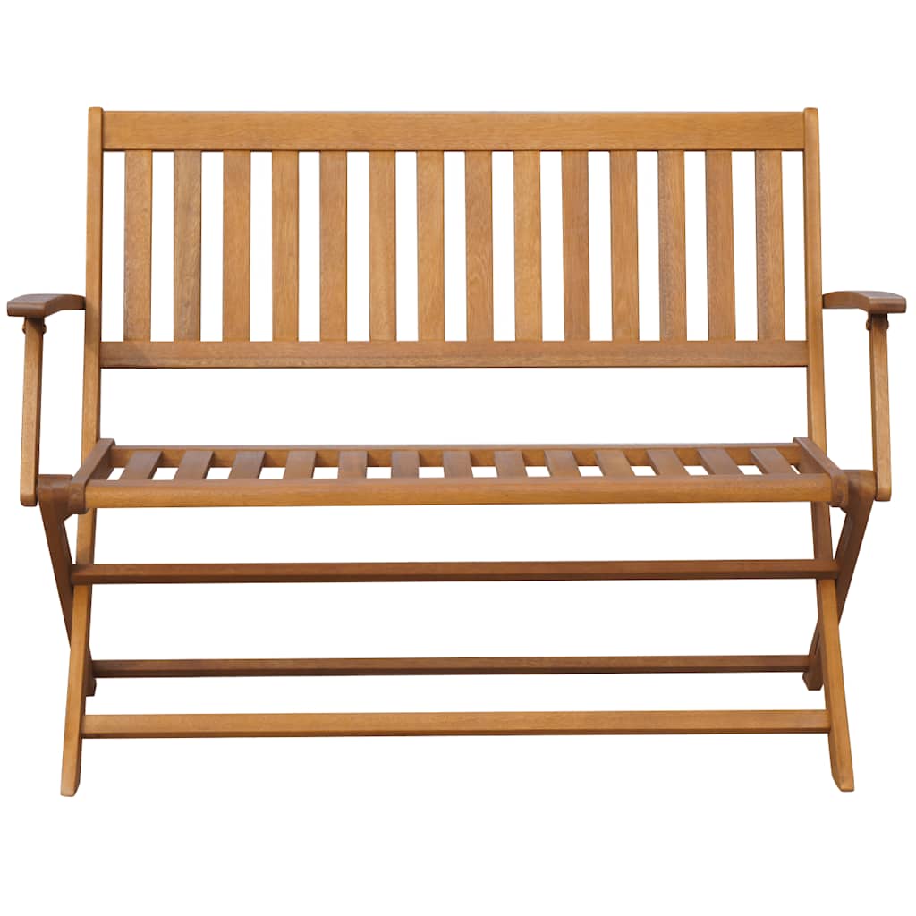 Banco de jardim 120 cm madeira acácia maciça