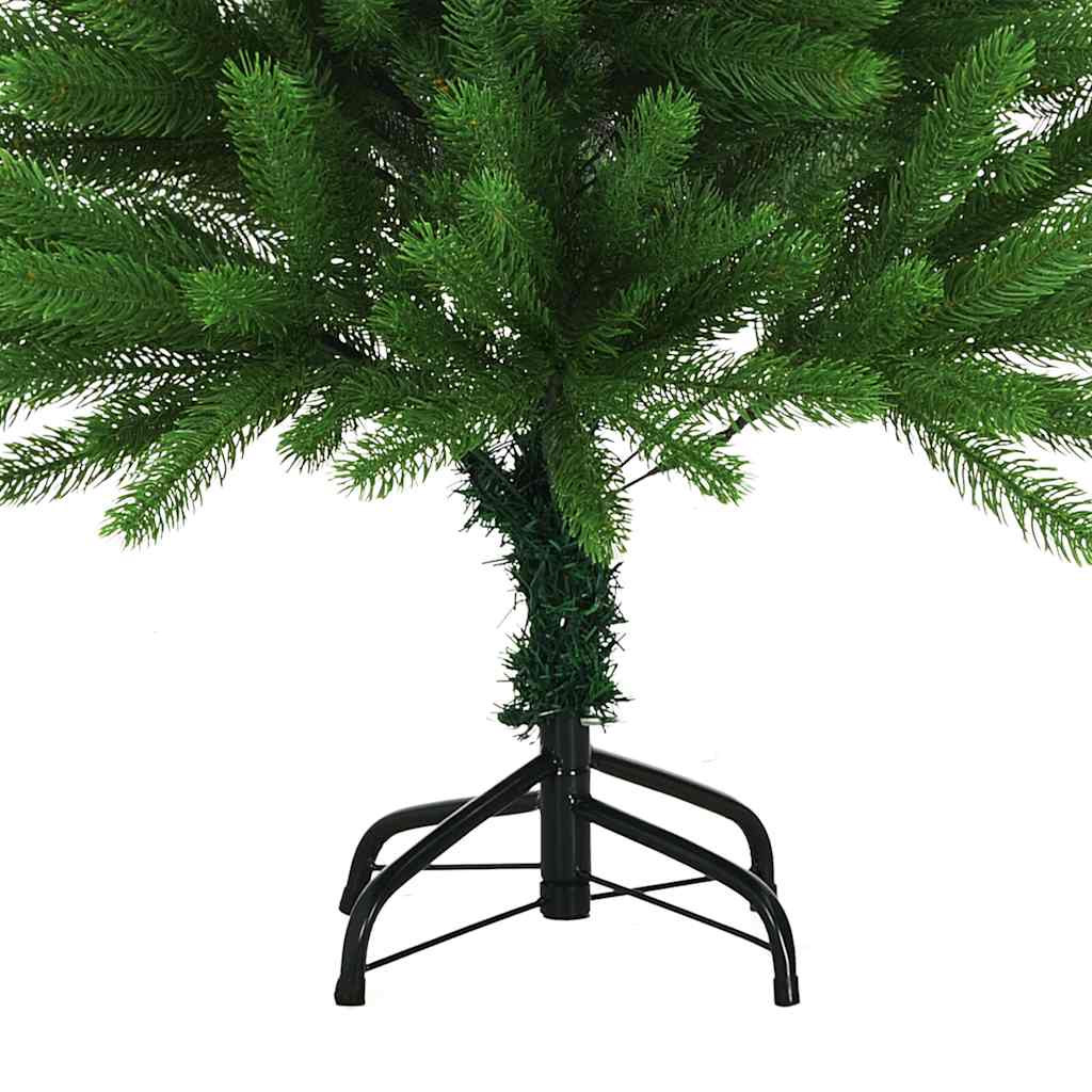 Árvore natal artificial pré-iluminada c/ bolas 120 cm verde
