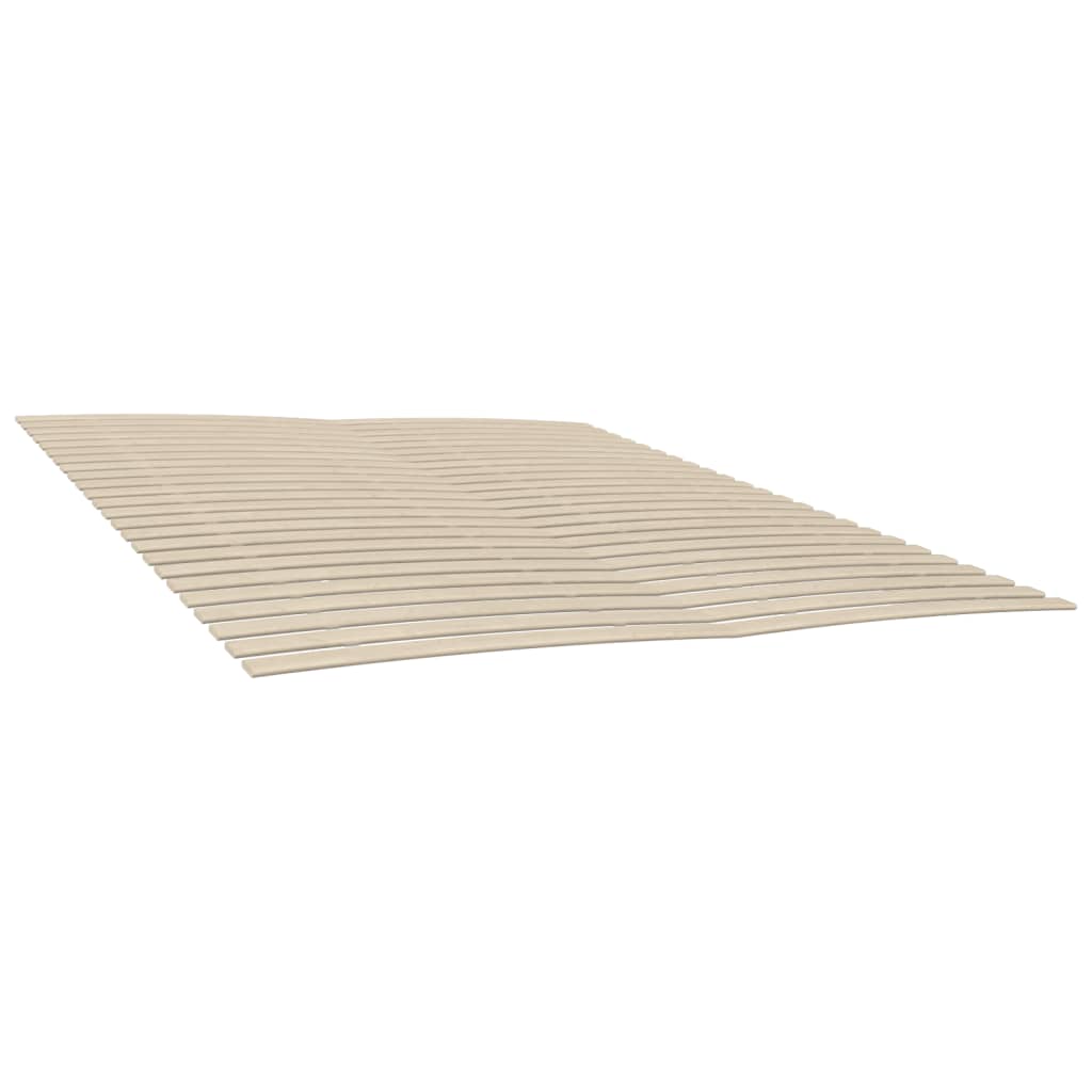 Substituição de ripas de cama com 48 ripas, 2 peças, 100x200 cm