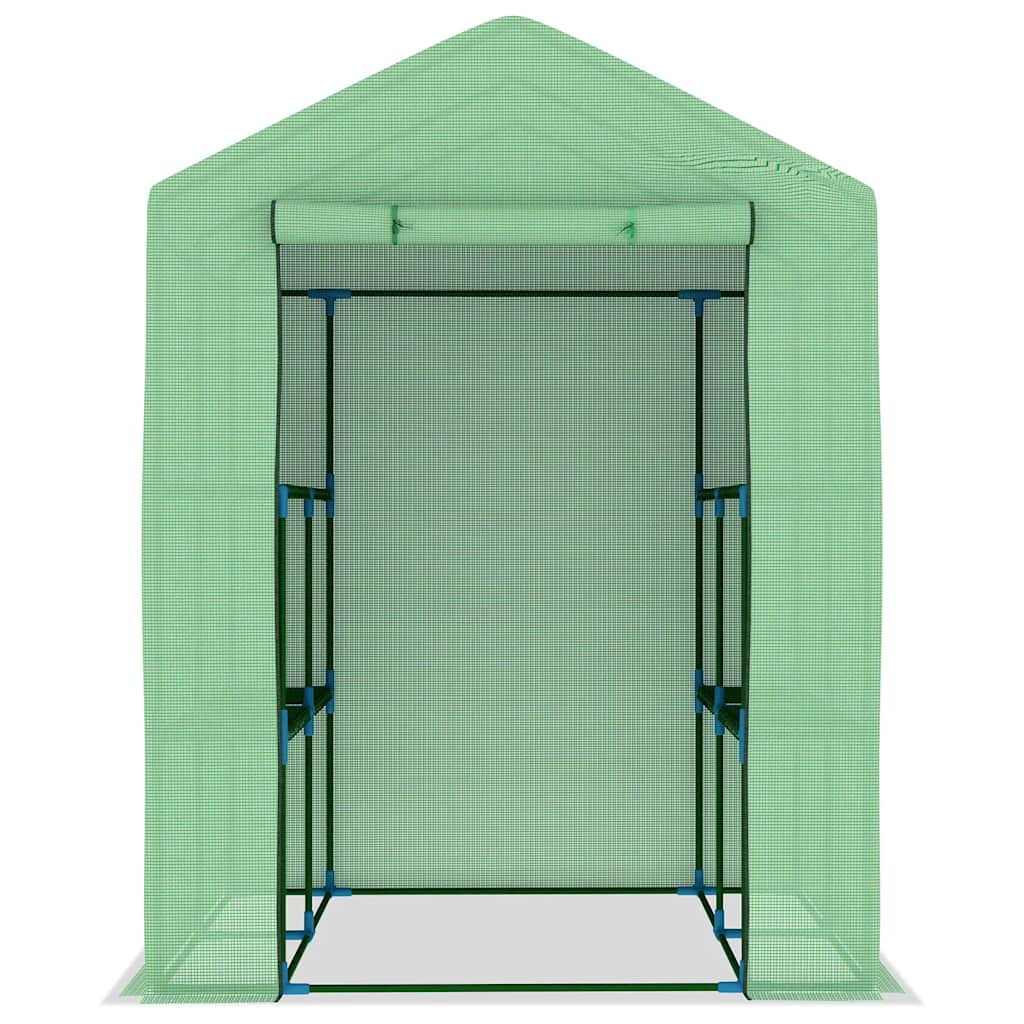 Estufa com prateleiras 143x143x195 cm aço