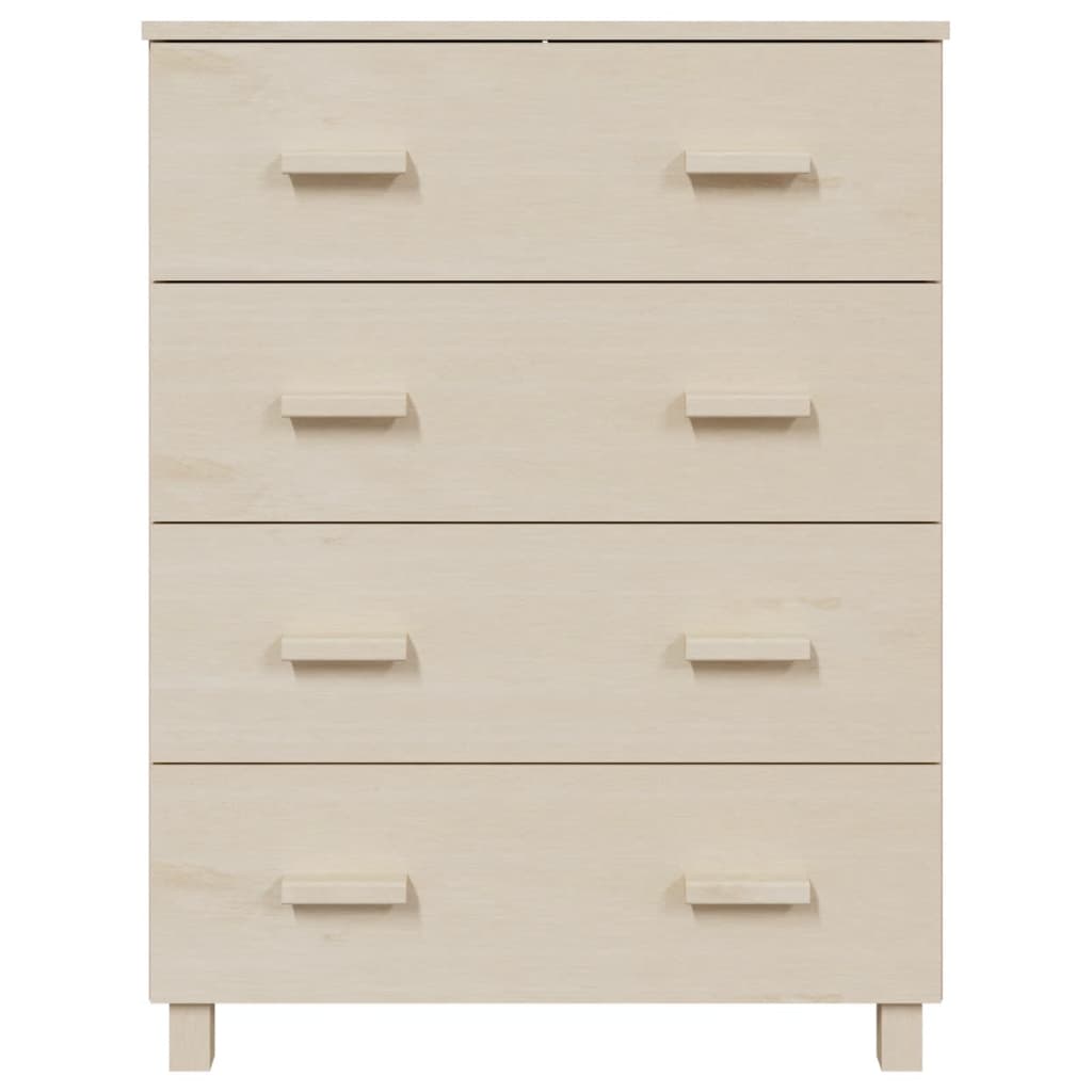 Aparador hamar 79x40x103,5 cm pinho maciço castanho-mel