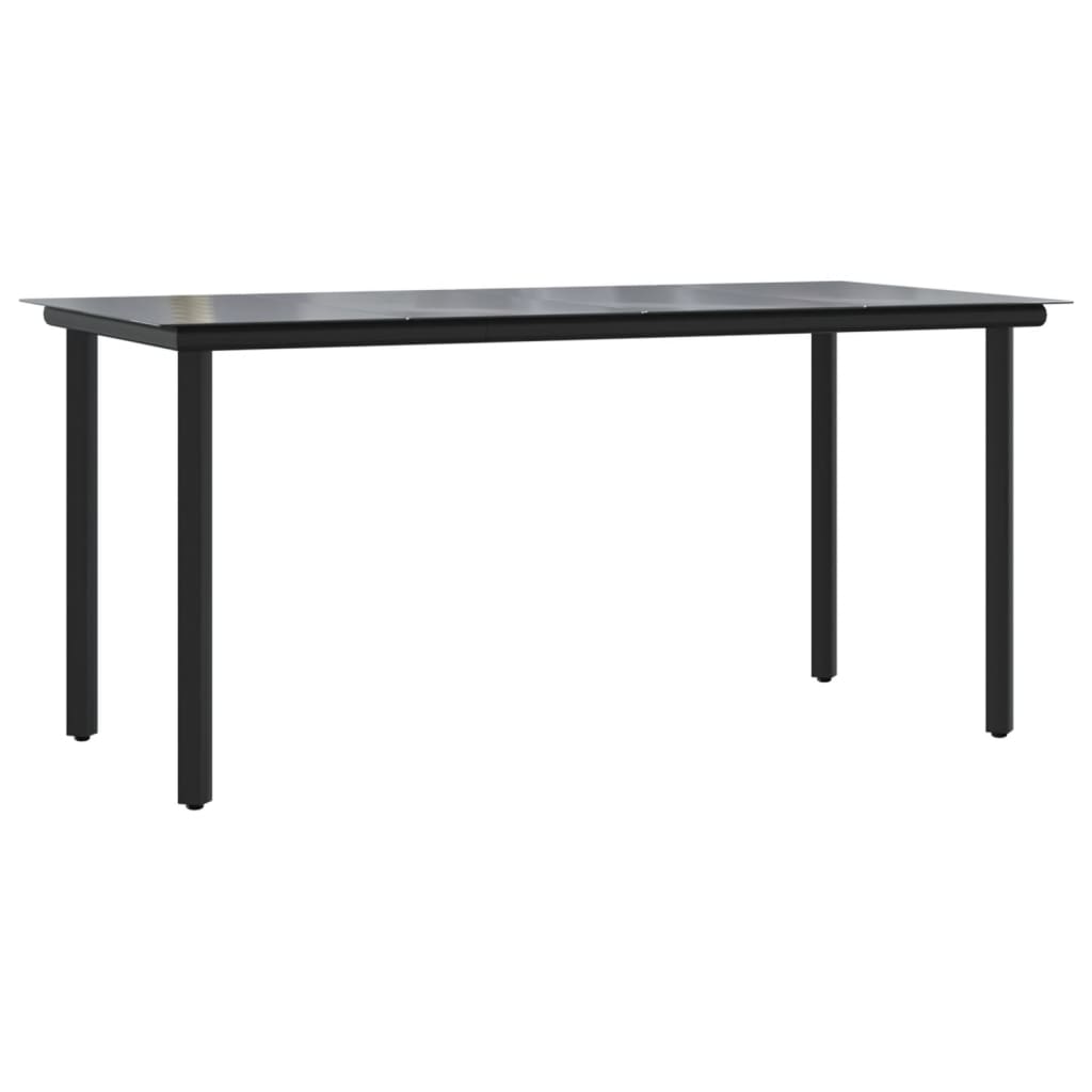 7 Pcs conjunto de jantar p/ jardim c/ almofadões vime PE cinza