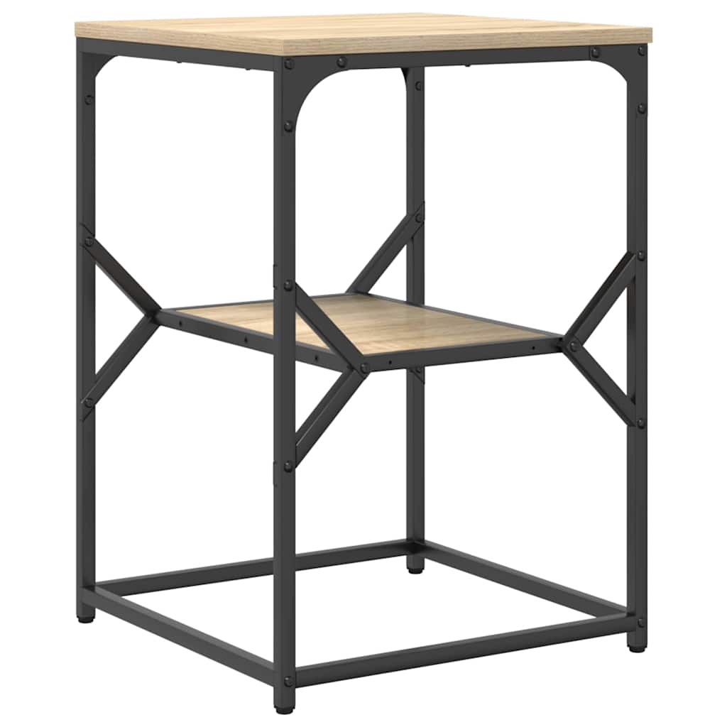 Mesa lateral carvalho sonoma 41 x 40 x 60 cm