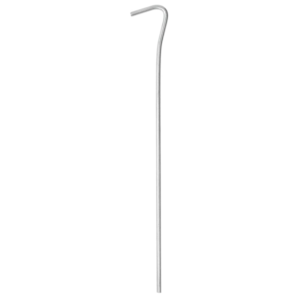 Estacas para tenda 25 pcs 23 cm ø4 mm aço galvanizado